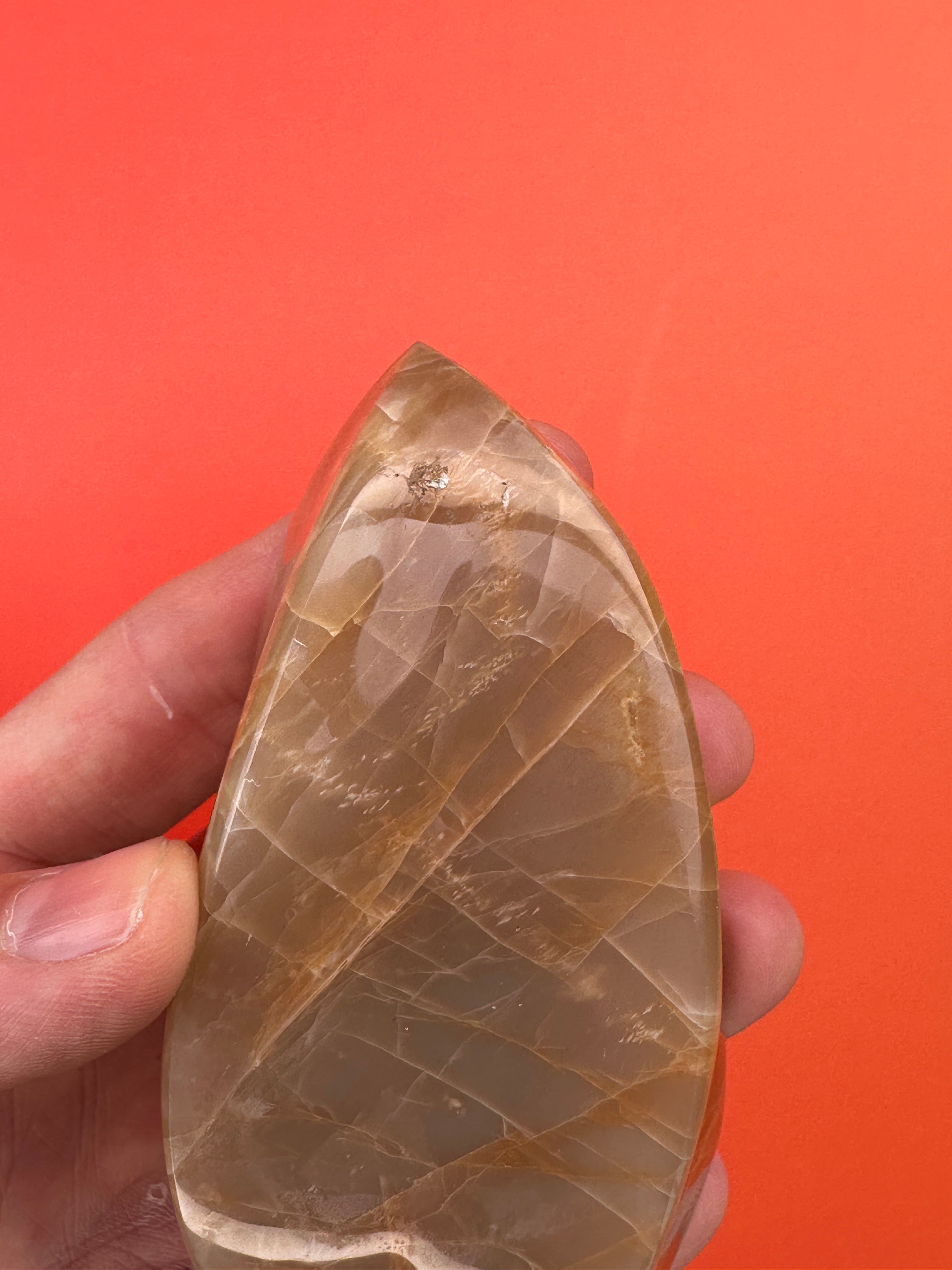 Peach moonstone - Flame