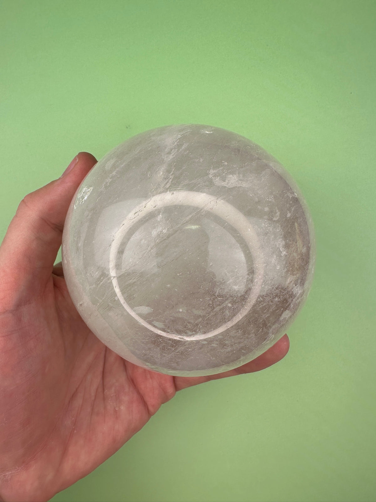 Clear quartz - XL sphere