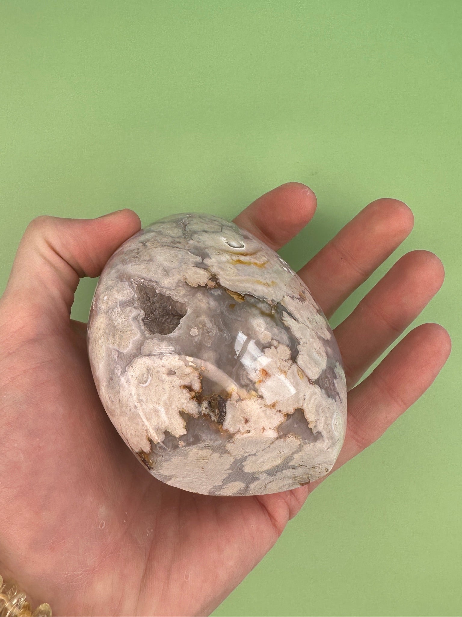 Flower agate - Free form