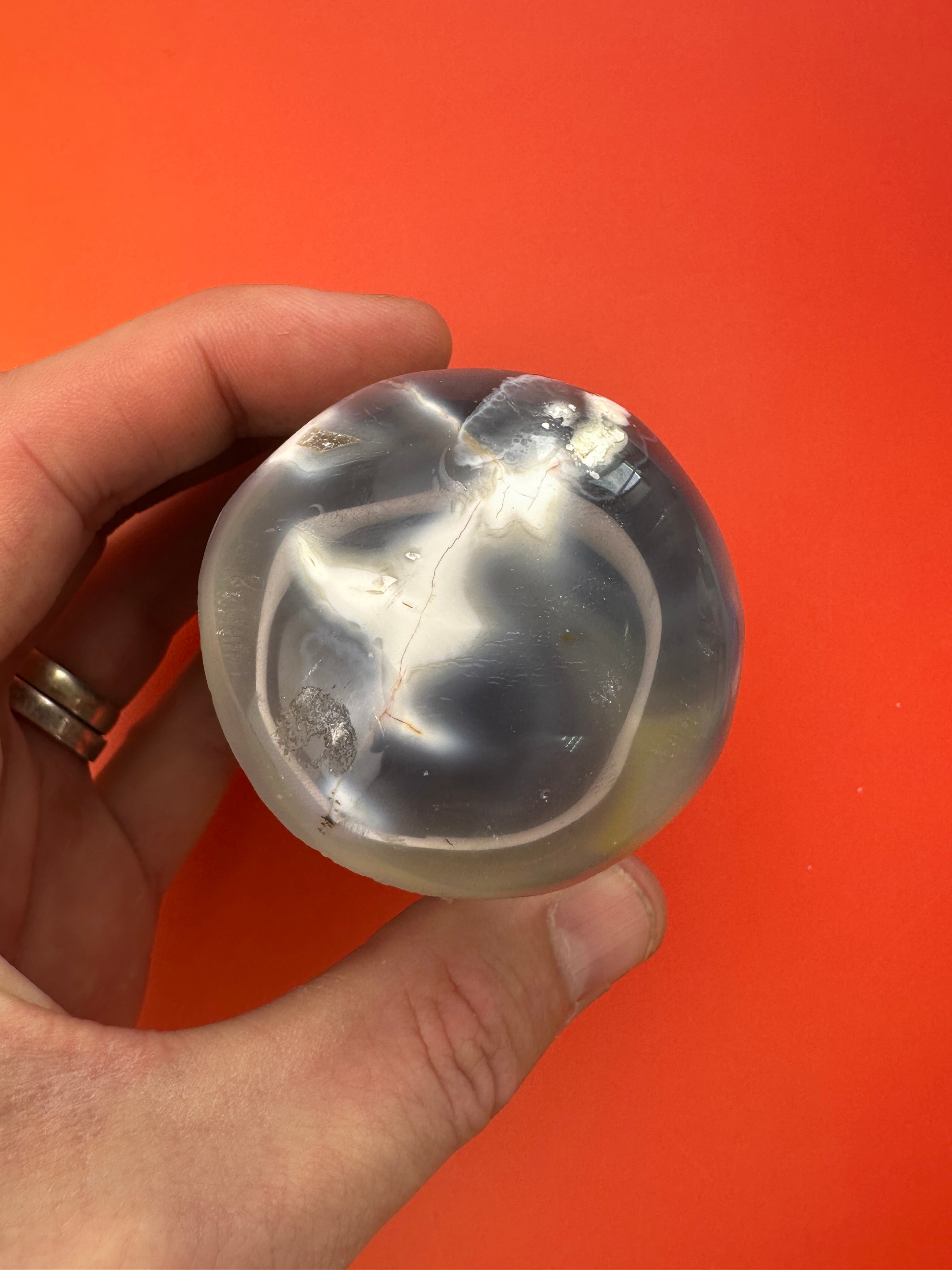 Orca agate - Mushroom free form