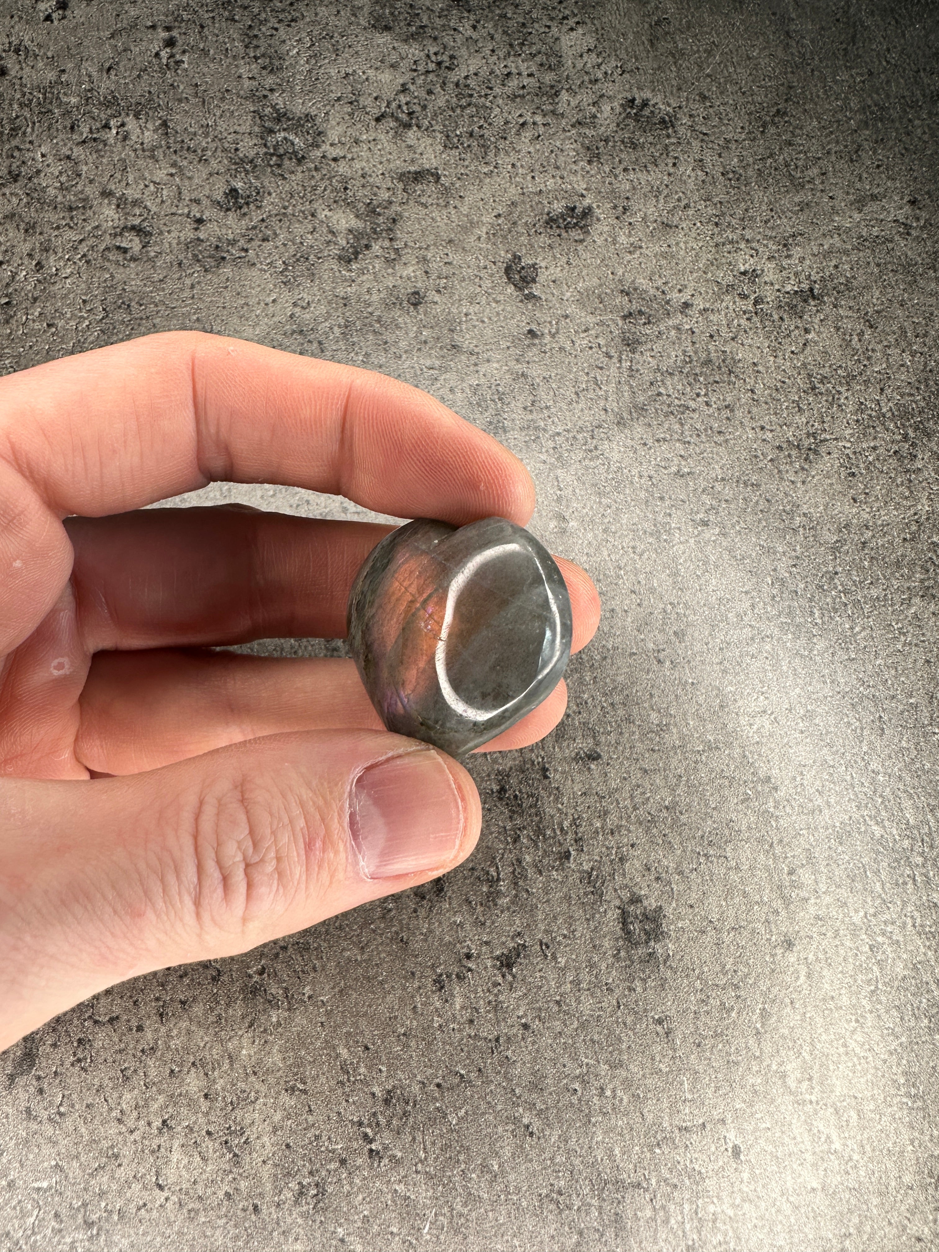 Labradorite - Small heart