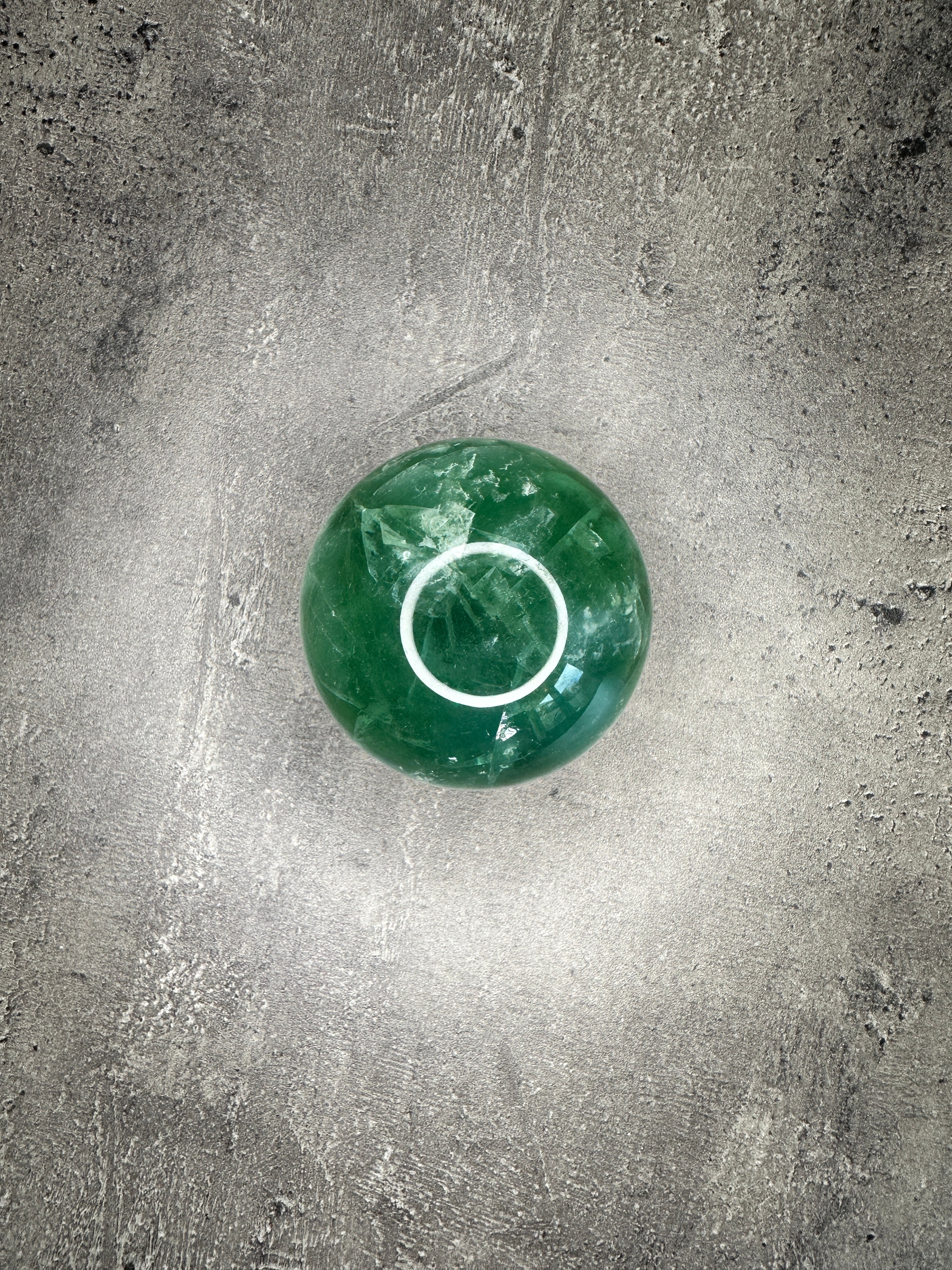 Green fluorite - XL Sphere