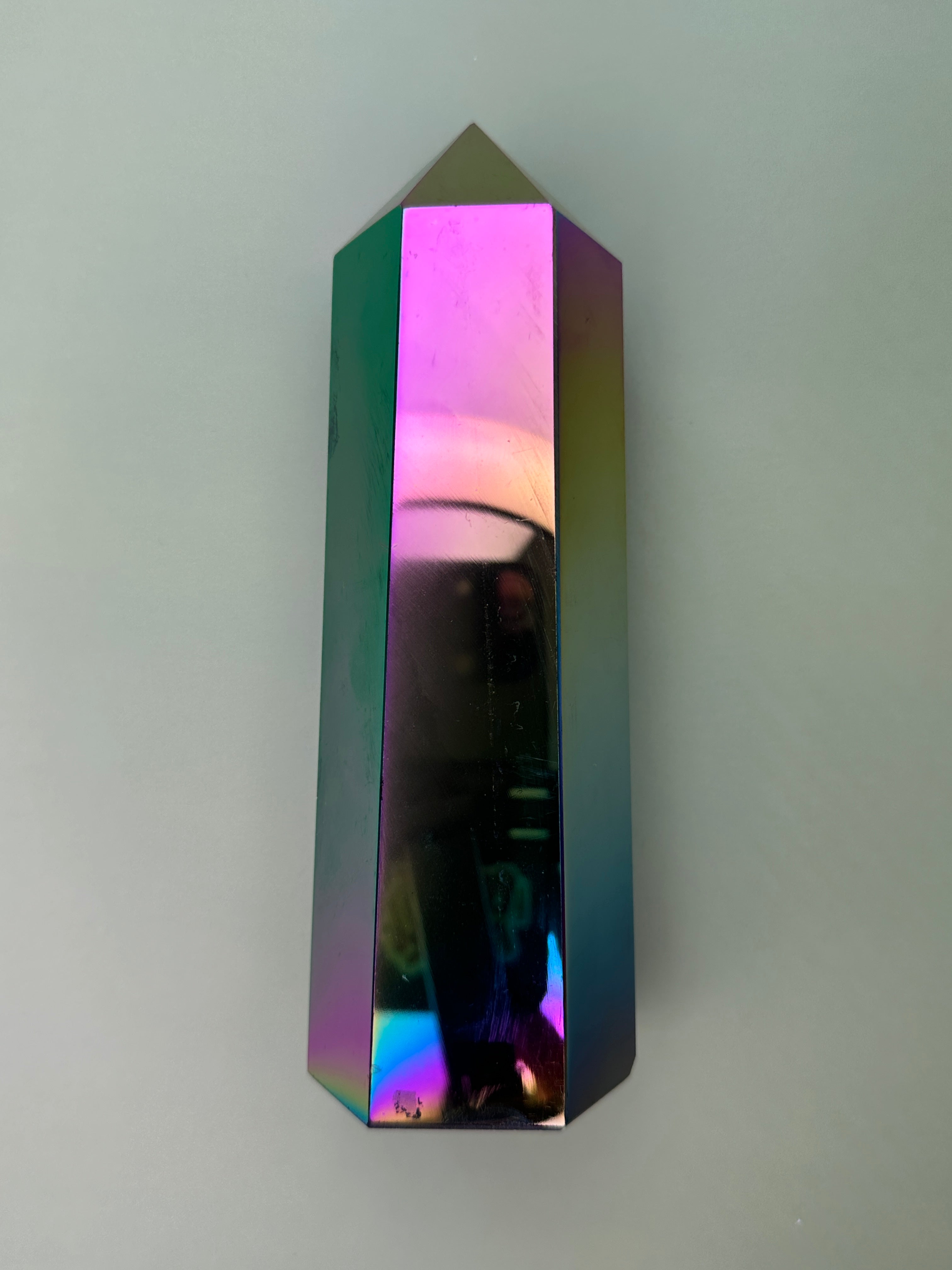 Titanium aura quartz - XL Tower