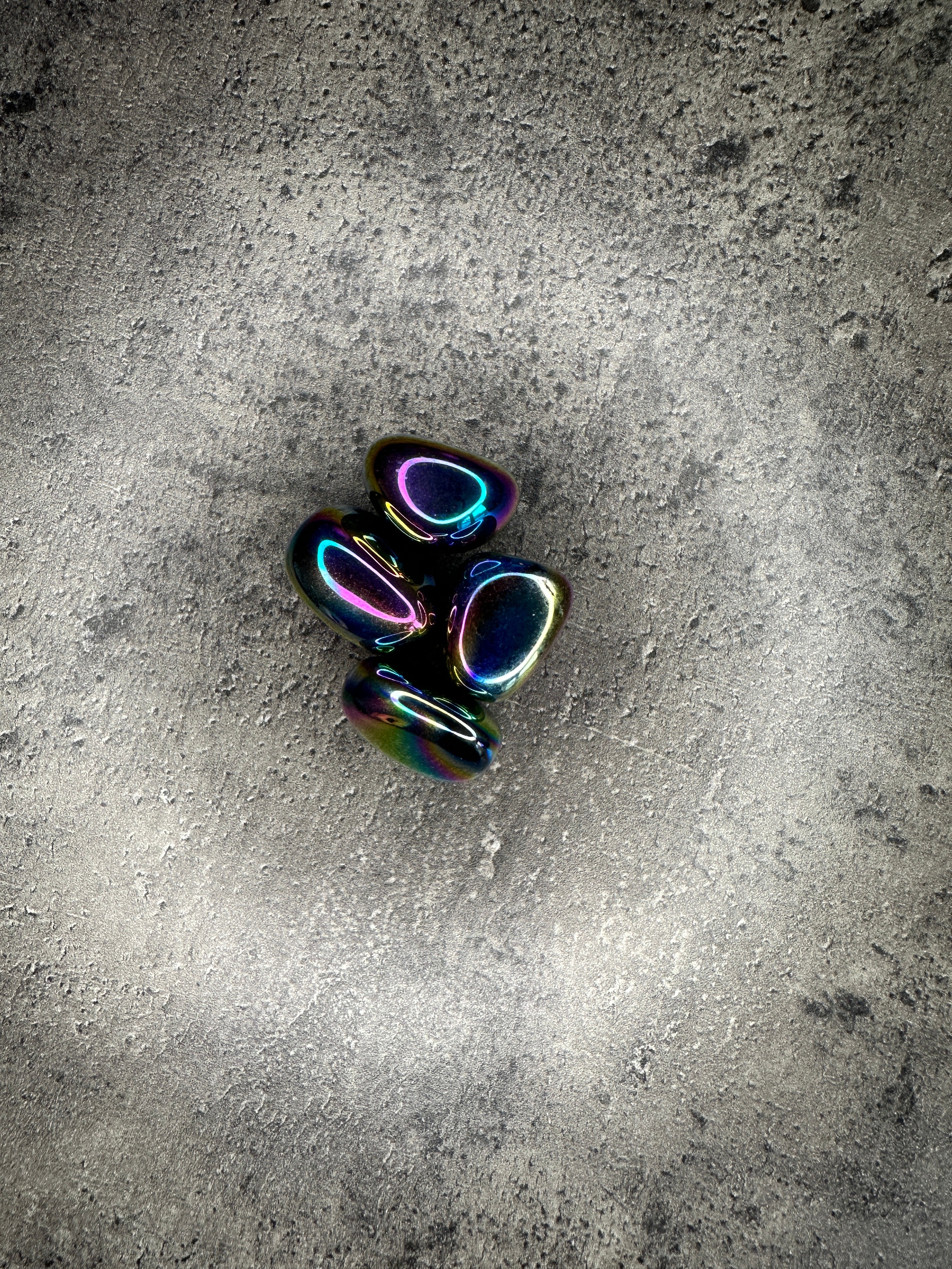 Titanium aura quartz - Tumblestone