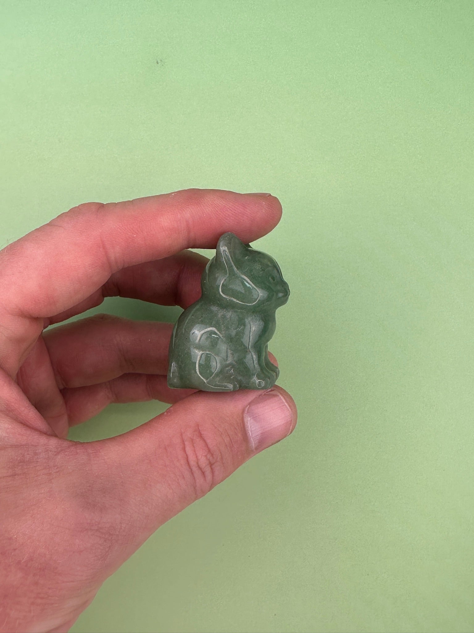 Green aventurine - Cat