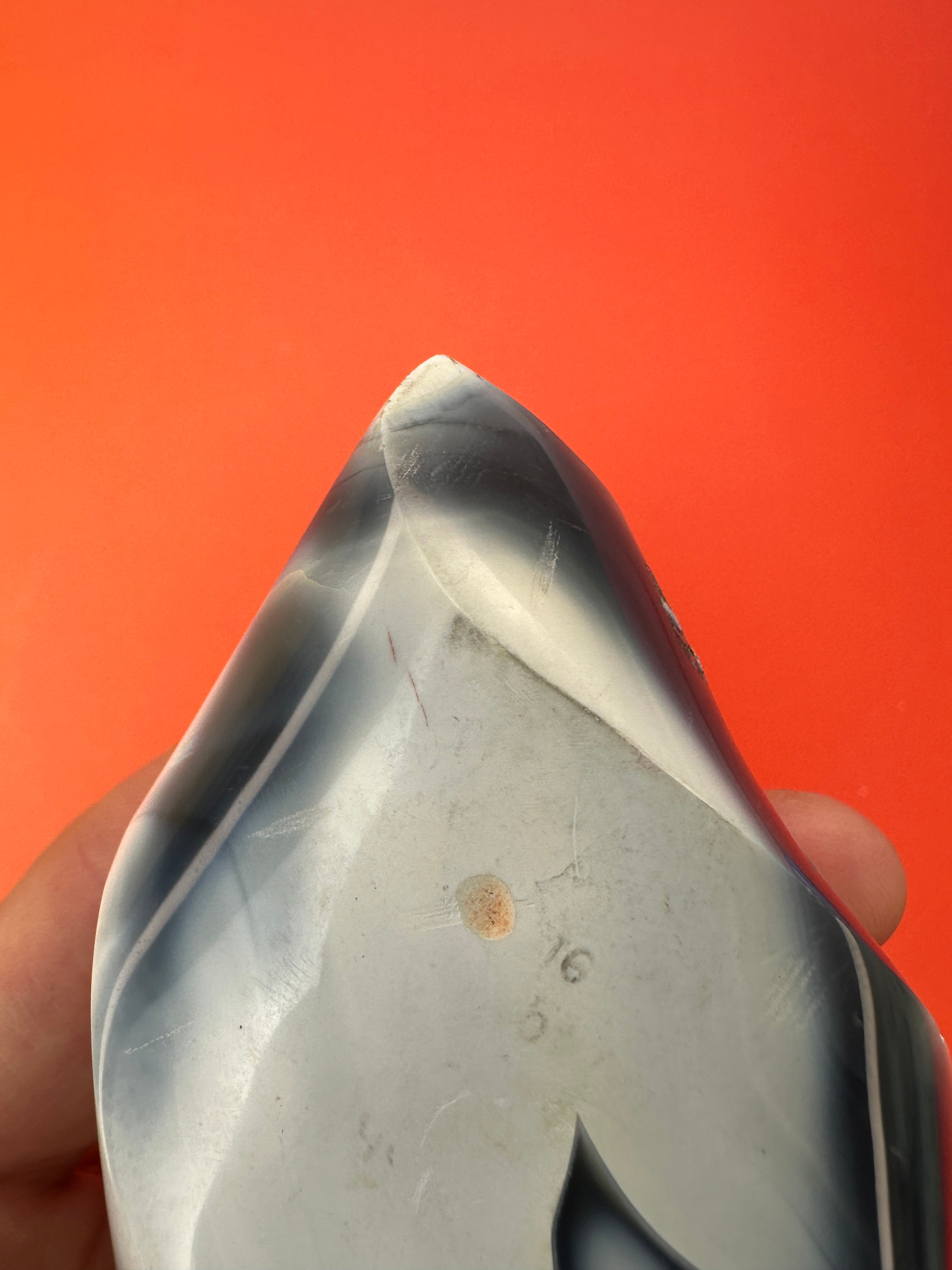 Orca agate - Flame
