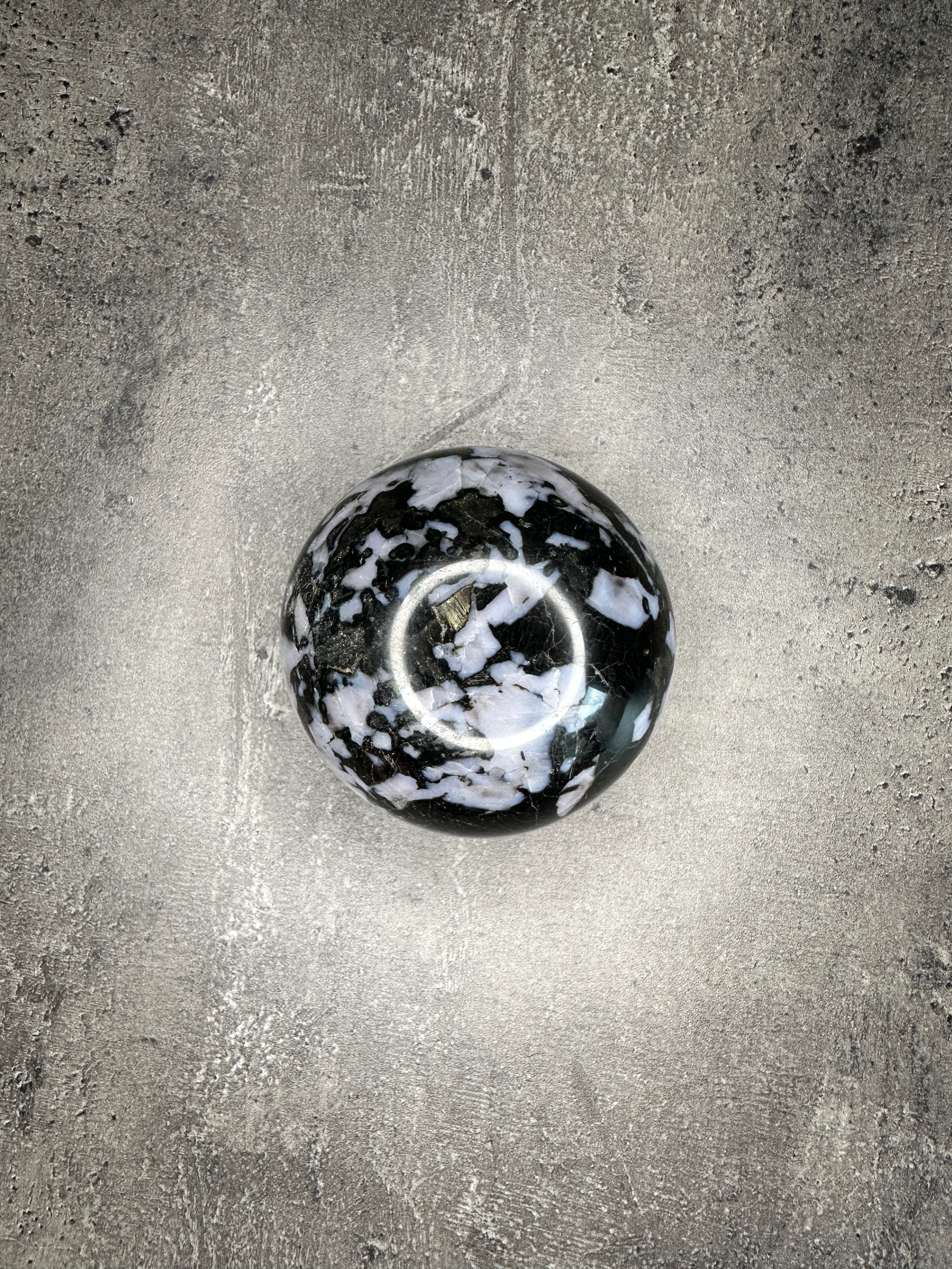Indigo gabbro - XL Sphere