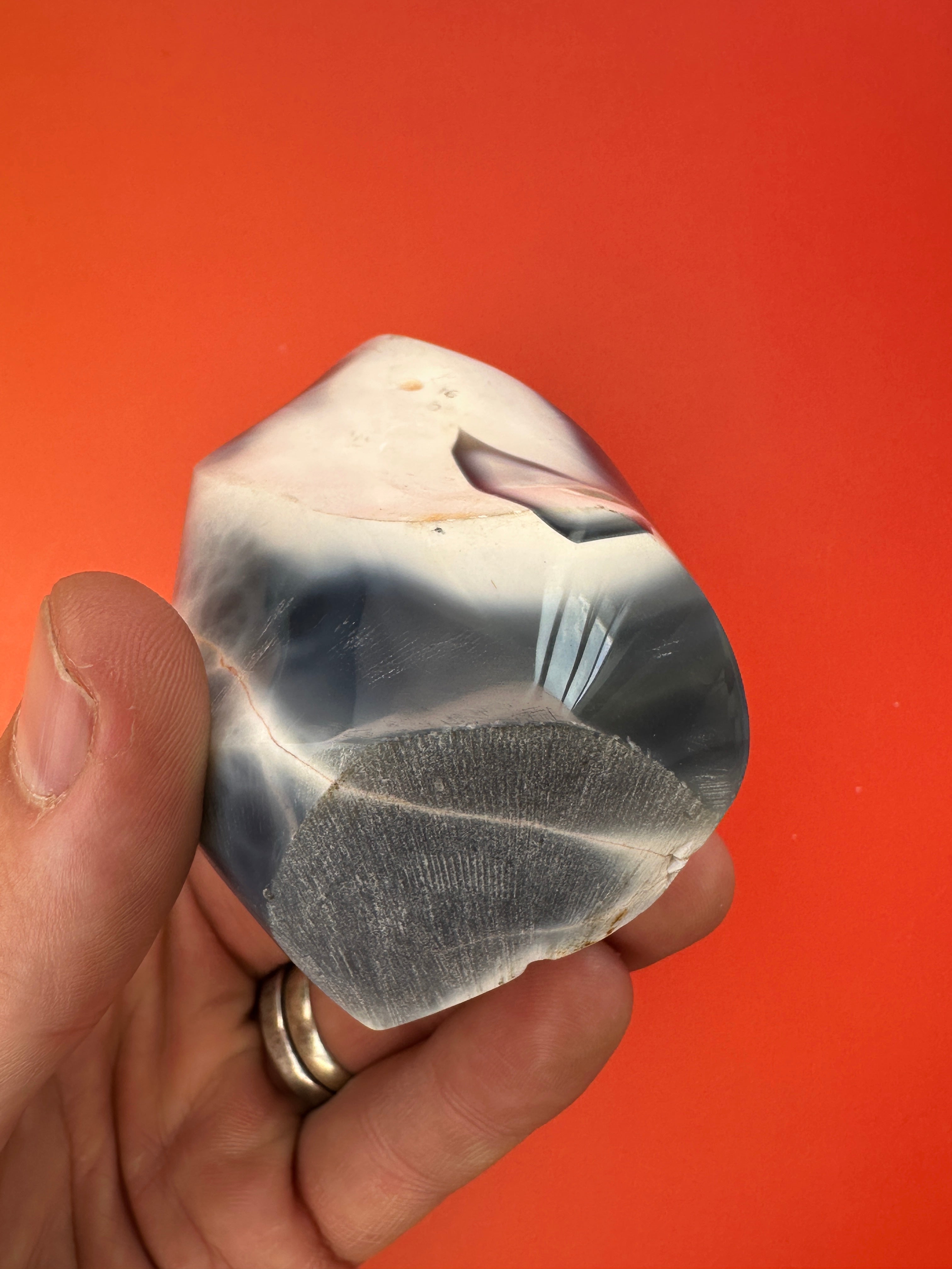 Orca agate - Flame