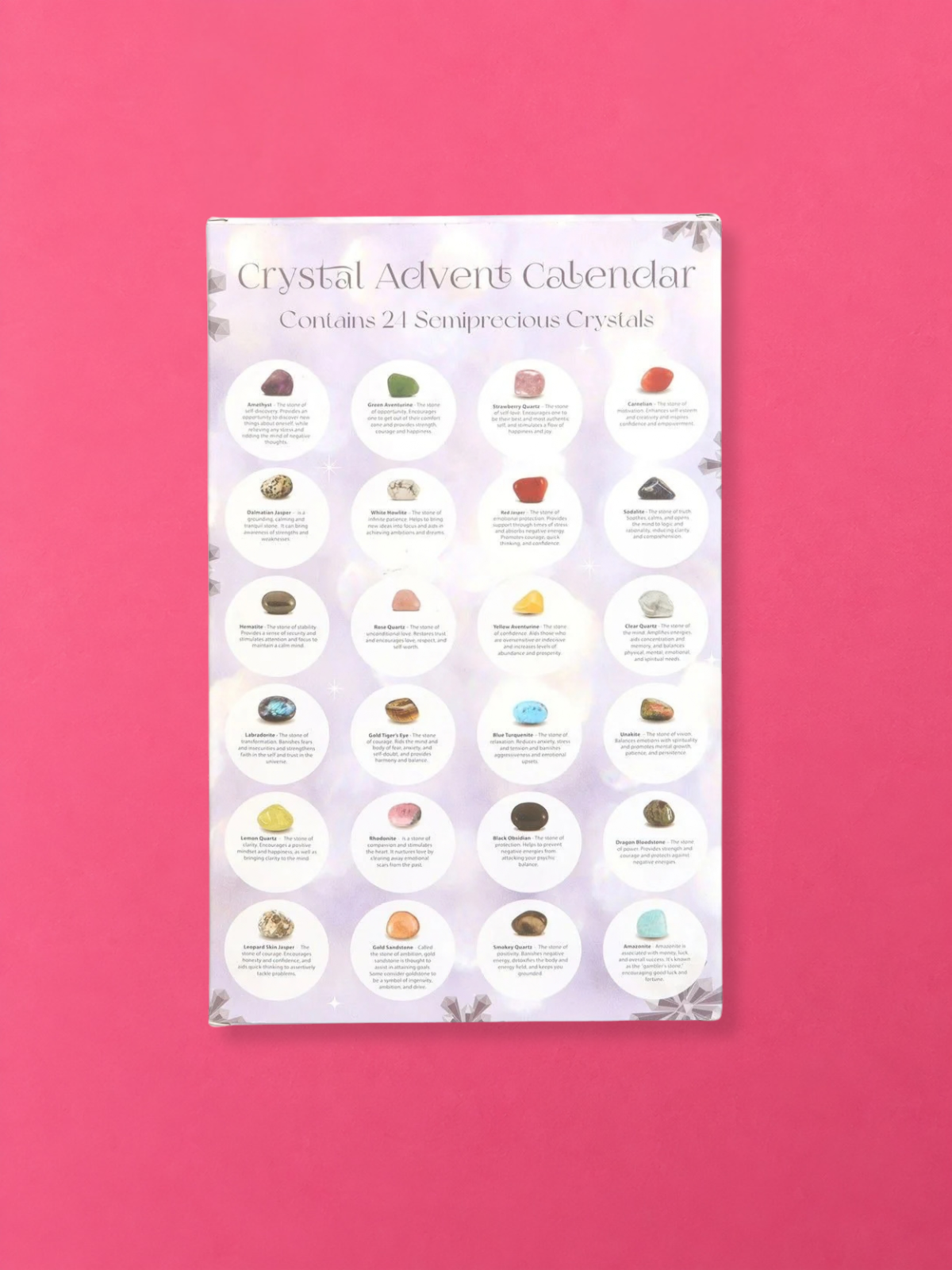 24 Days of Christmas - Tumblestone crystal advent calendar