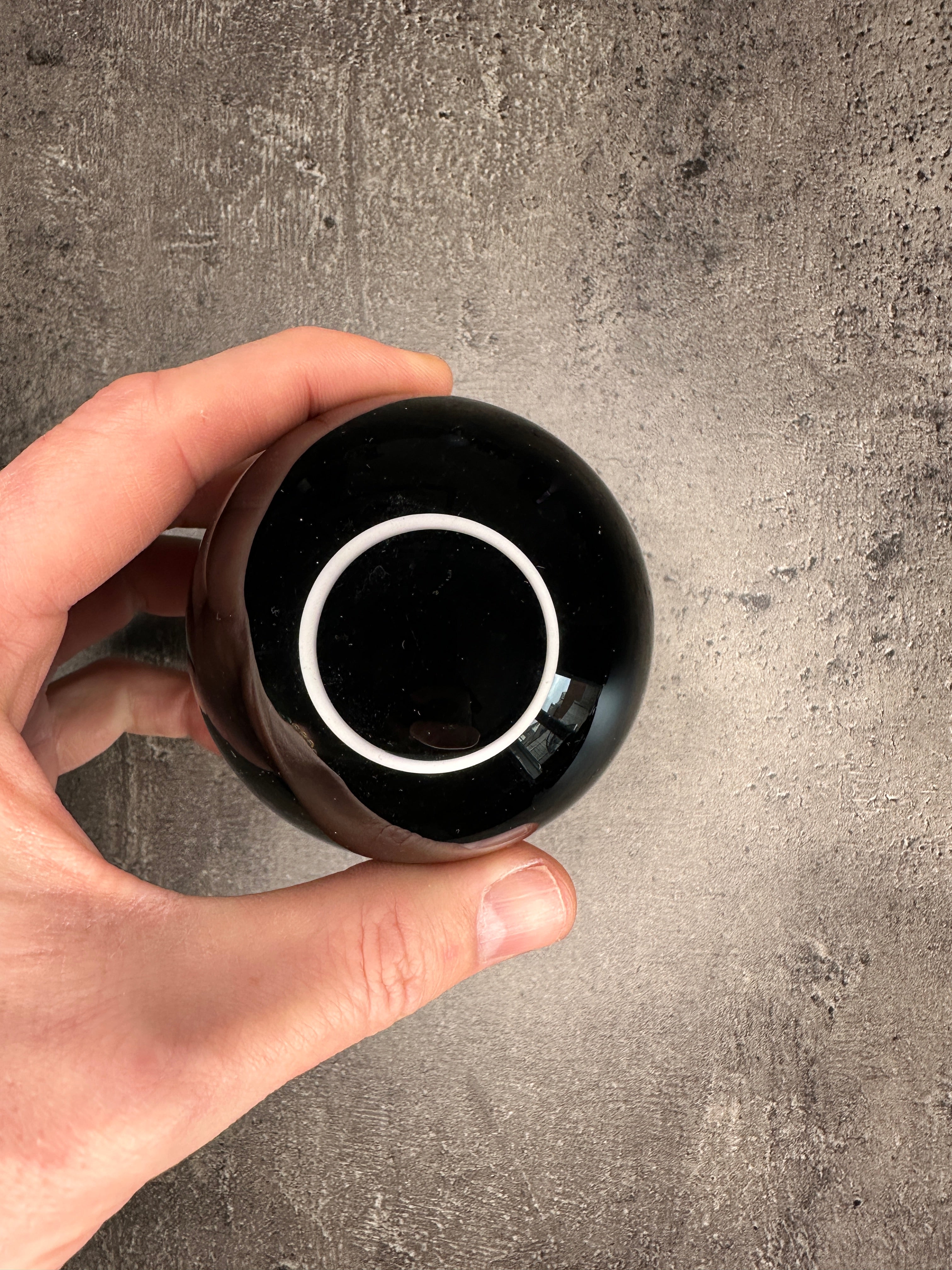 Black obsidian - XL Sphere