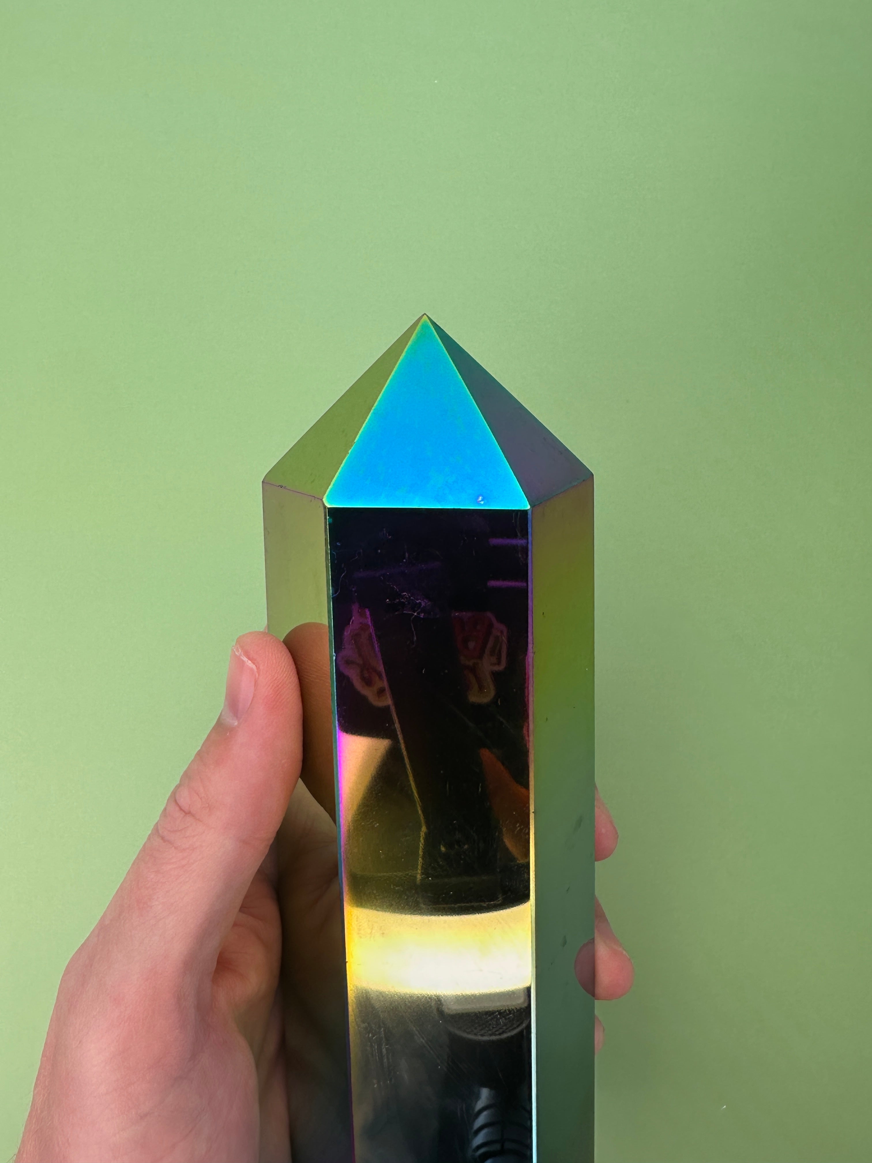 Titanium aura quartz - XL Tower