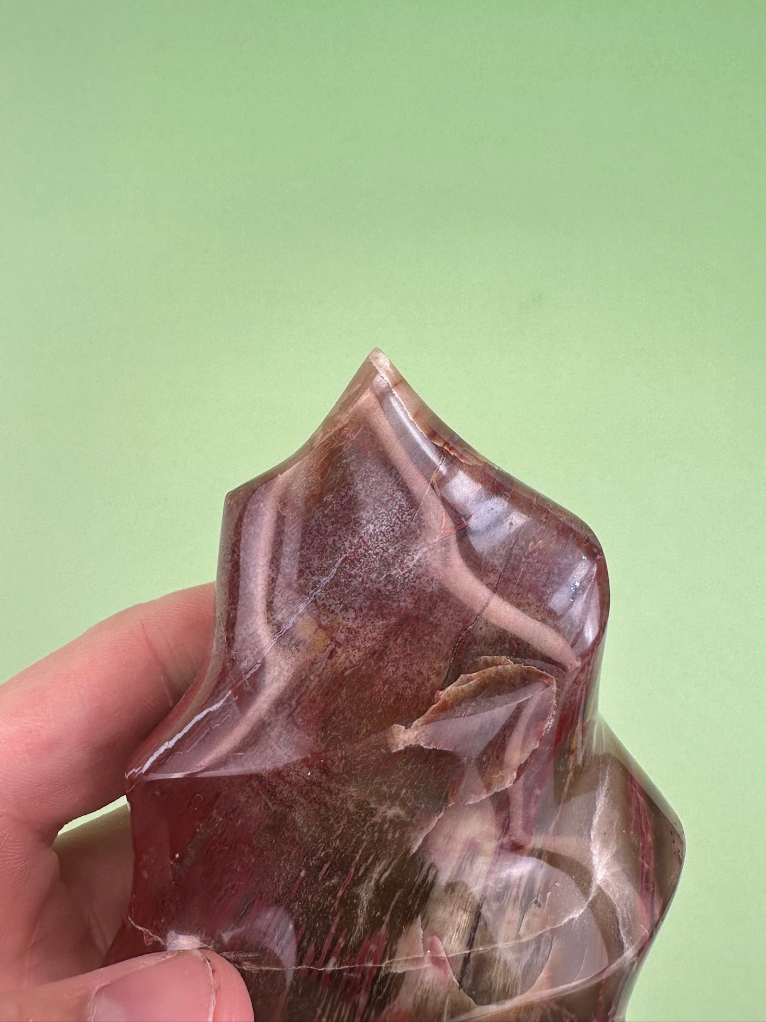 Red jasper - Flame