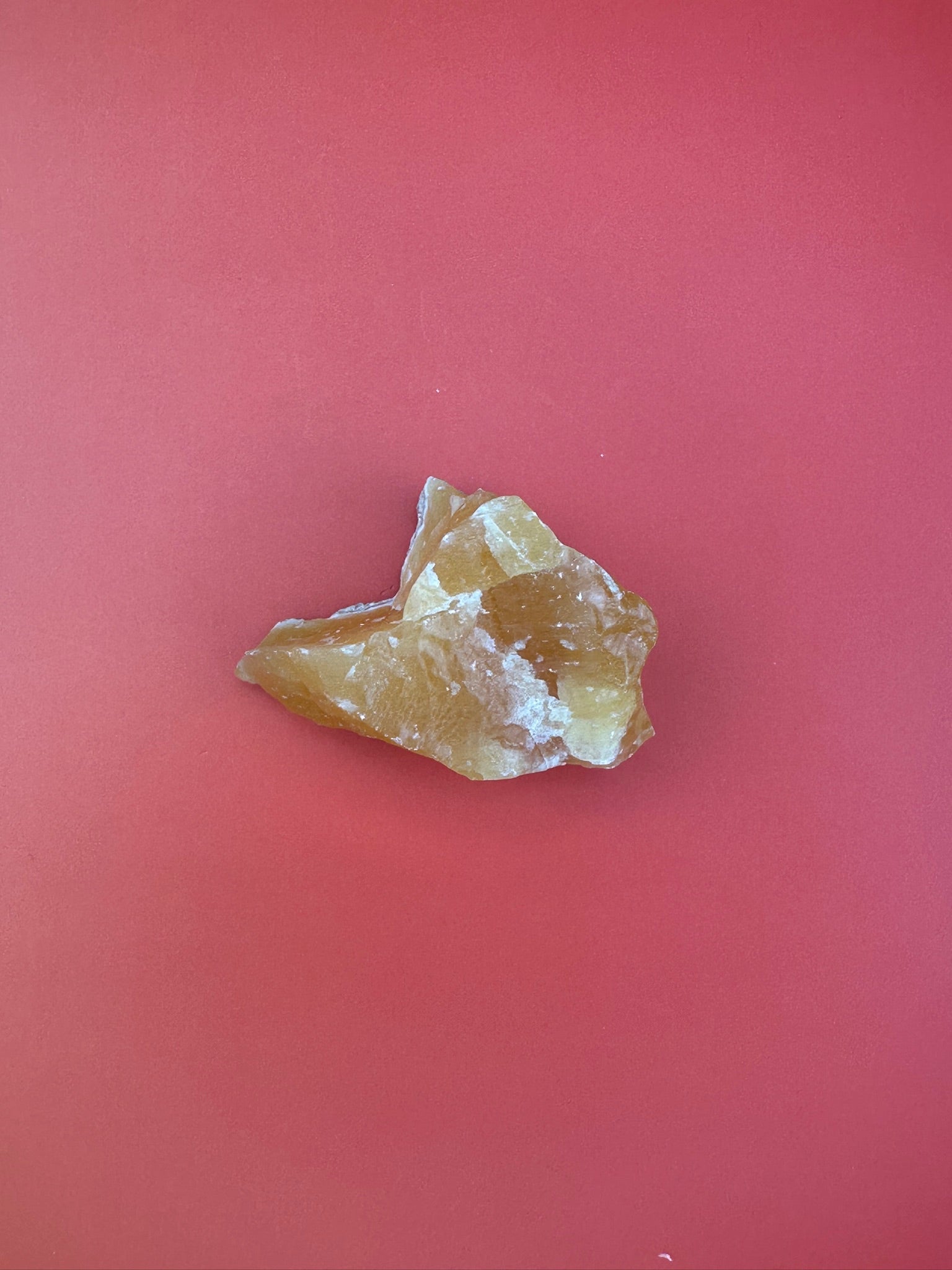 Orange calcite - Rough chunk