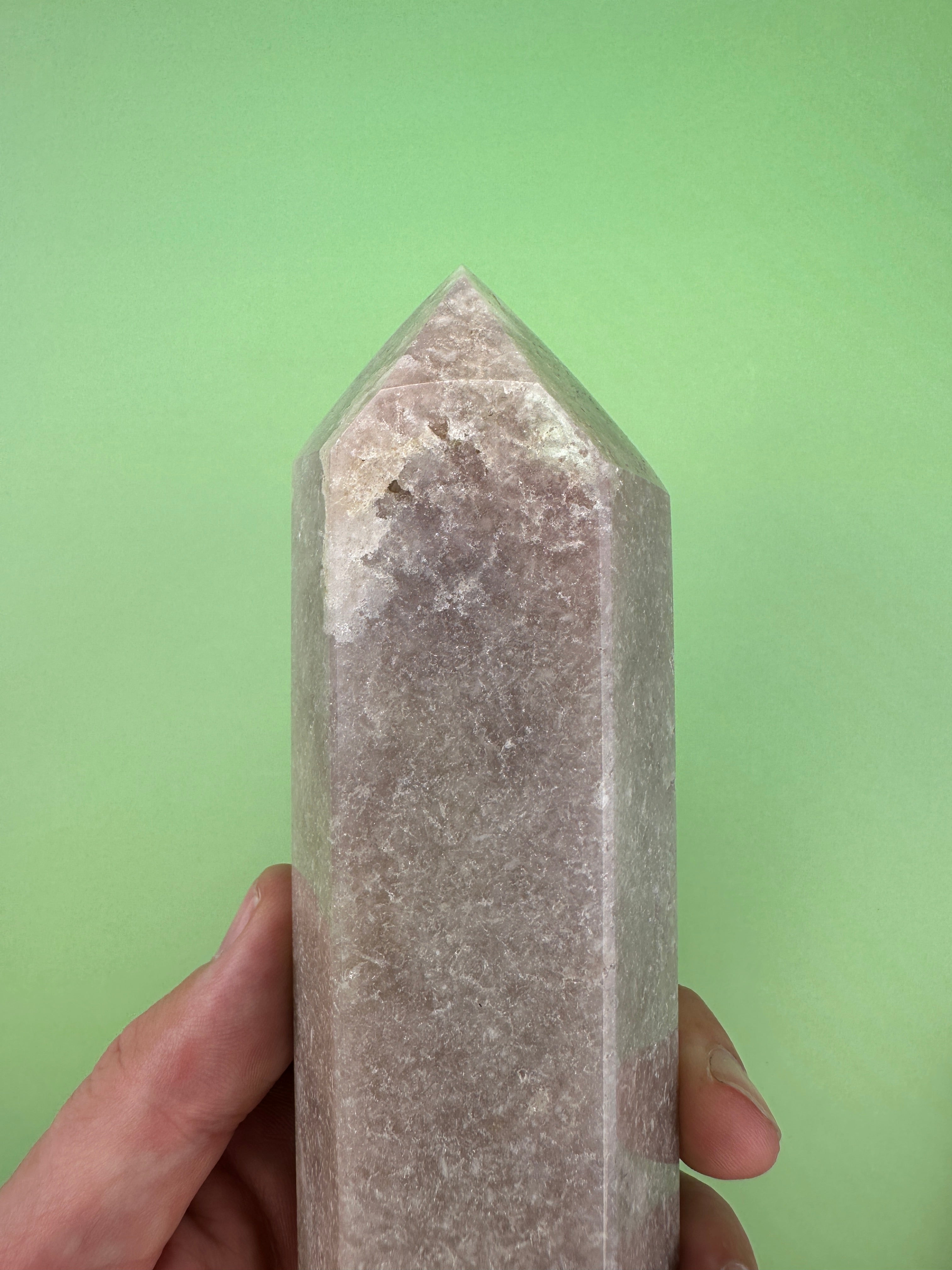 Pink amethyst - XL tower