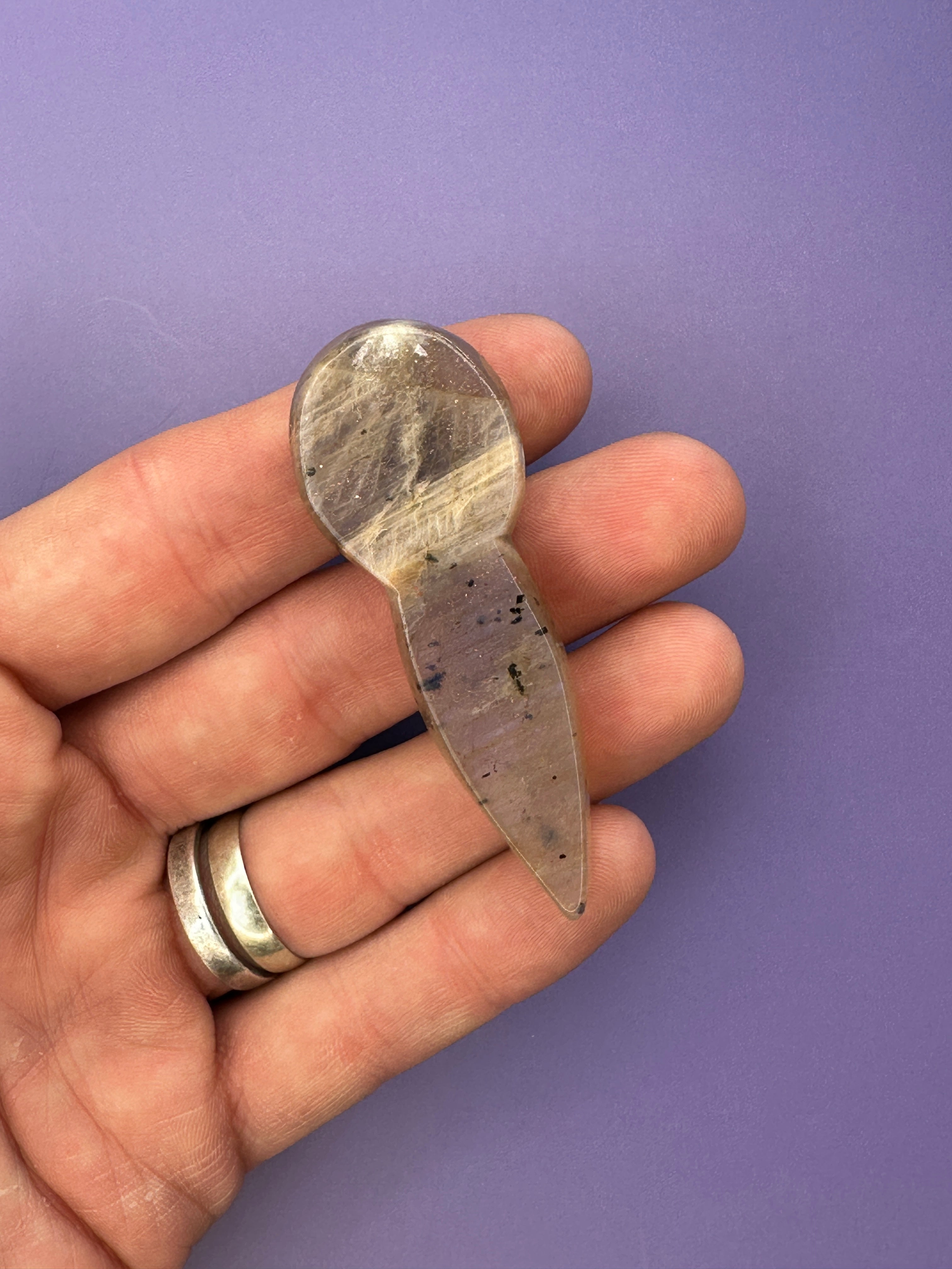 Rainbow moonstone - Goddess