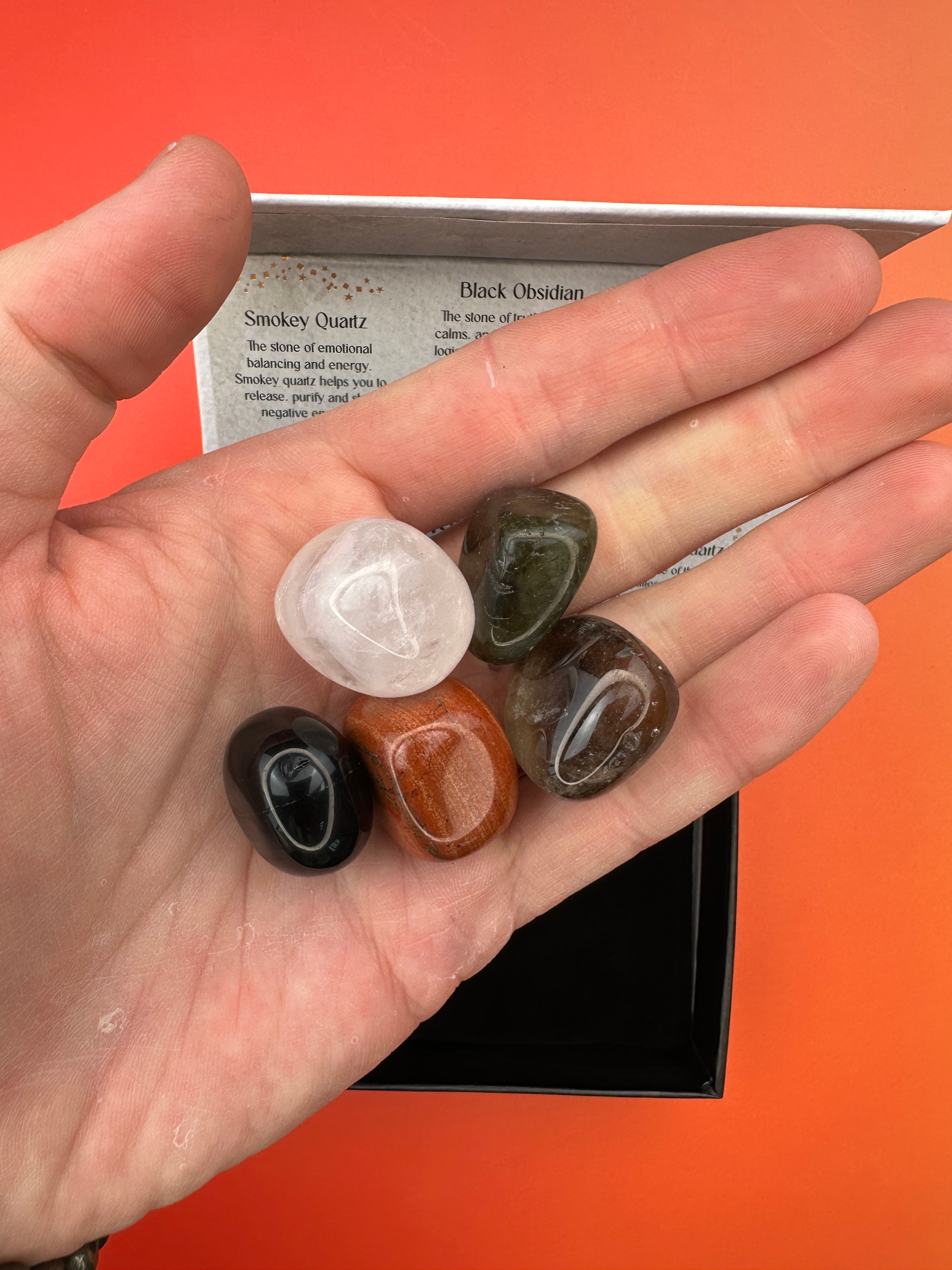 Scorpio crystal tumblestone gift set - Bundle