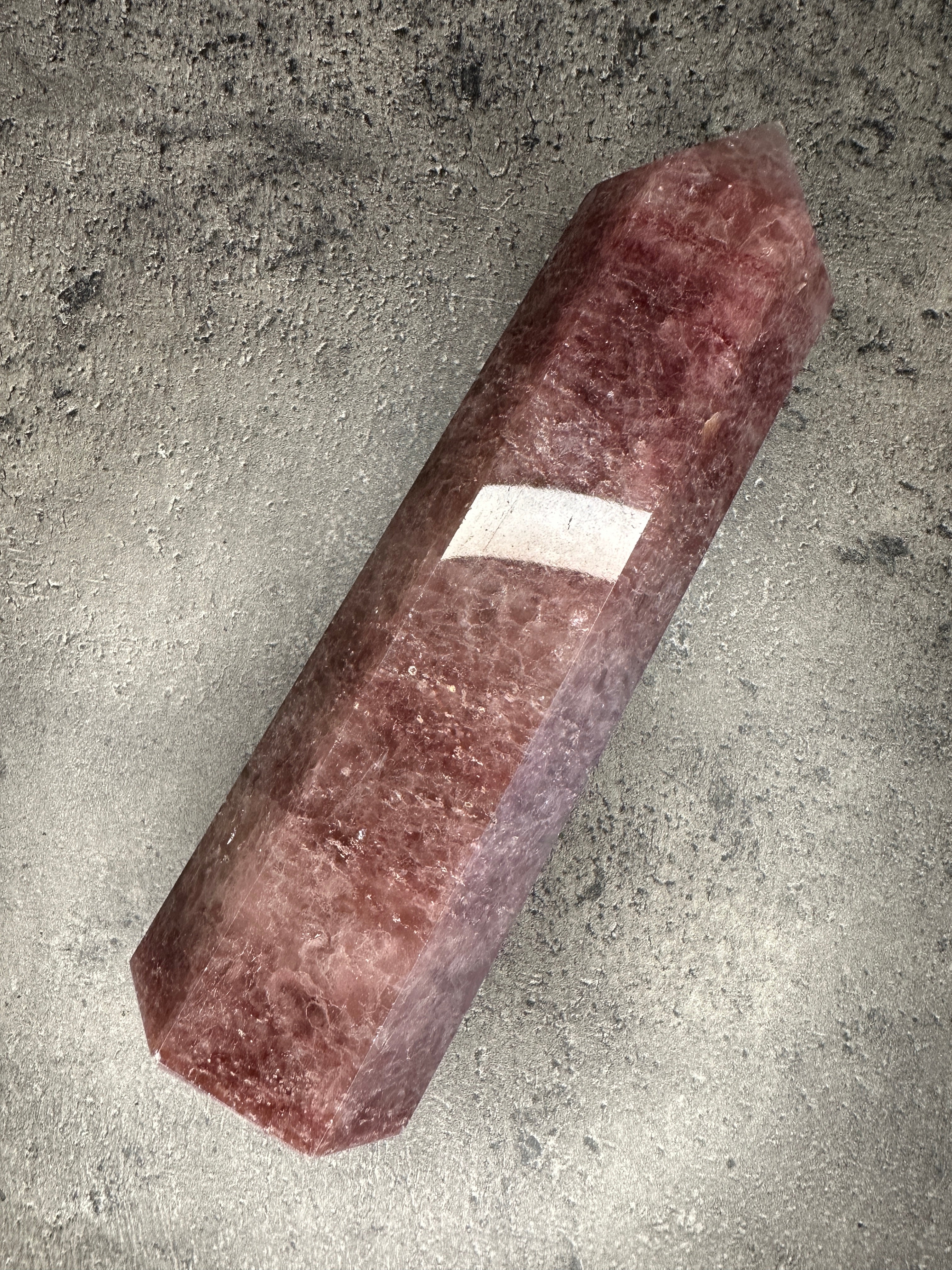 Strawberry quartz - XL tower
