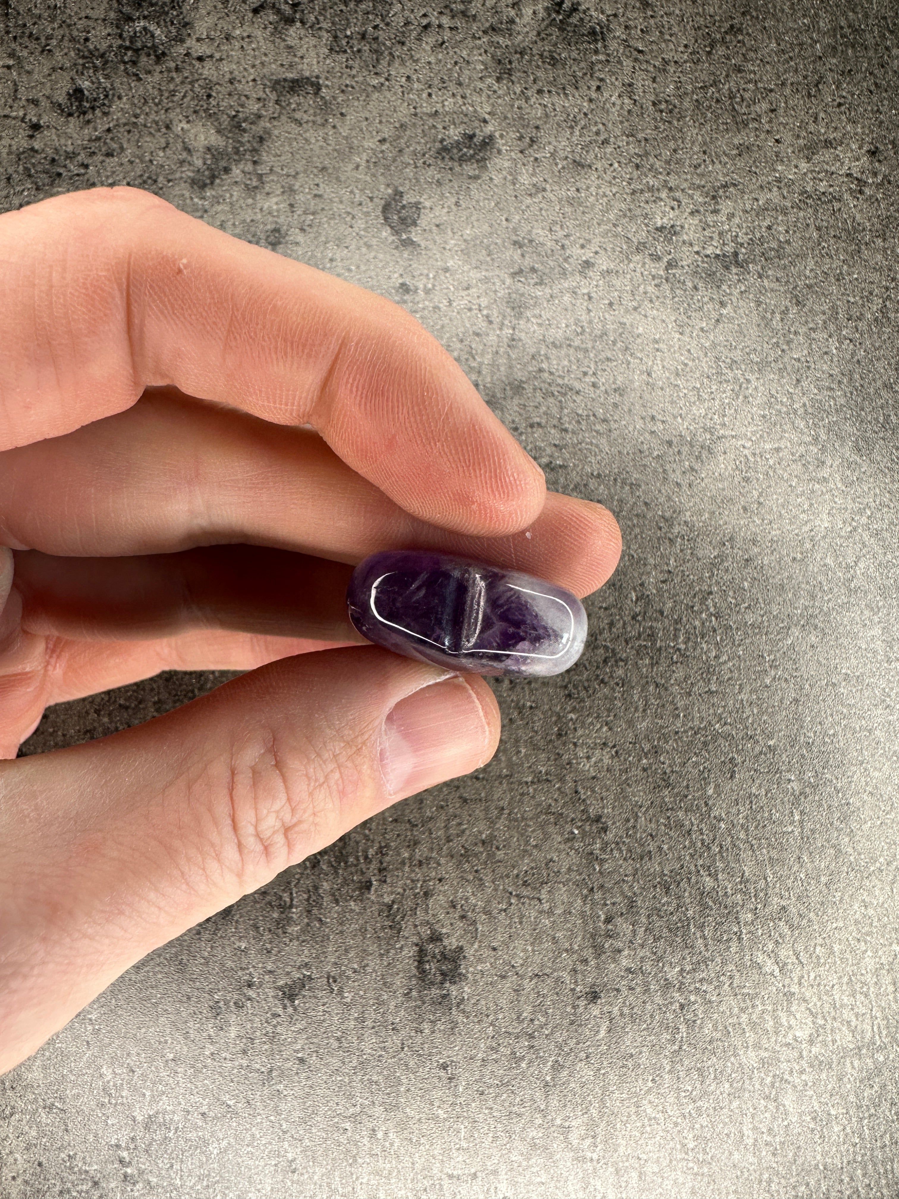 Amethyst - Mini heart