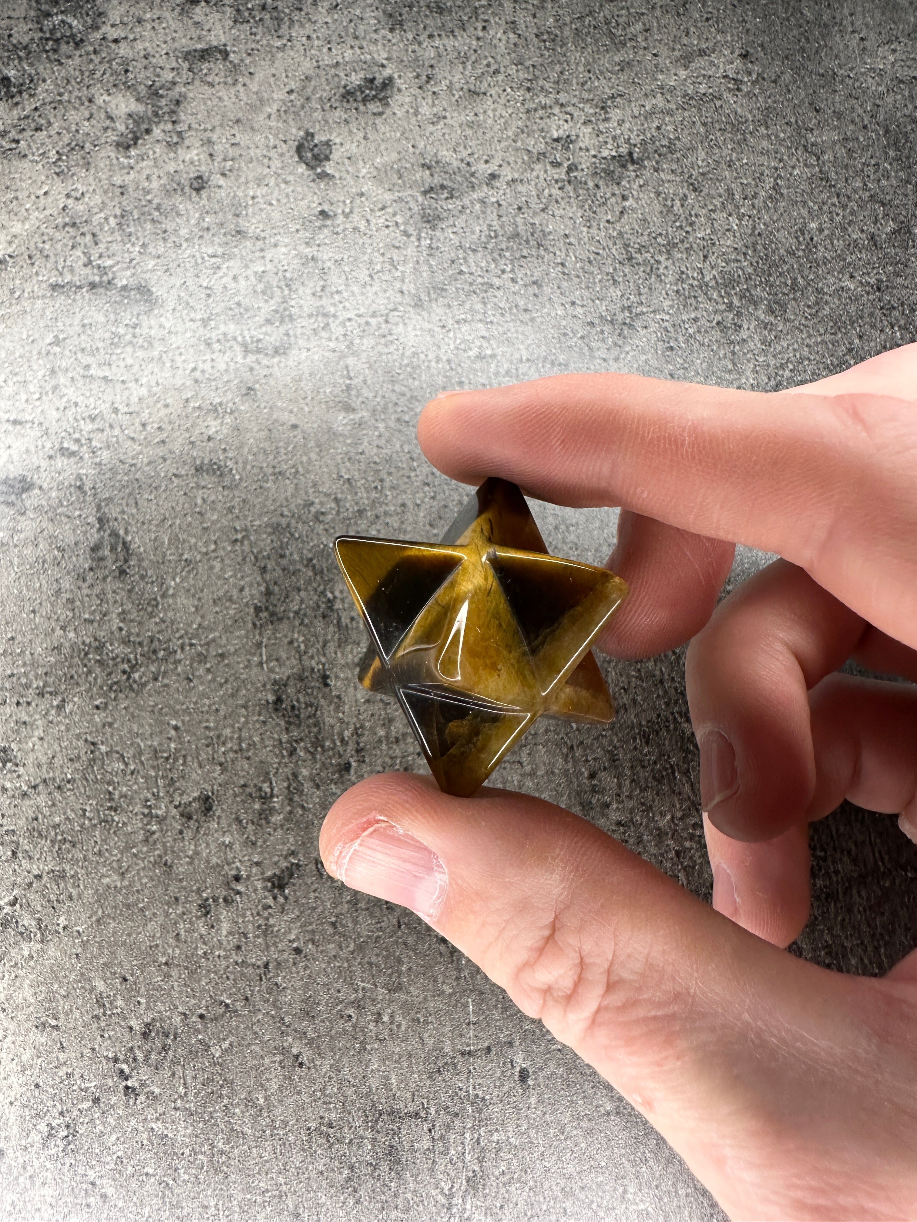 Tigers eye - Merkaba