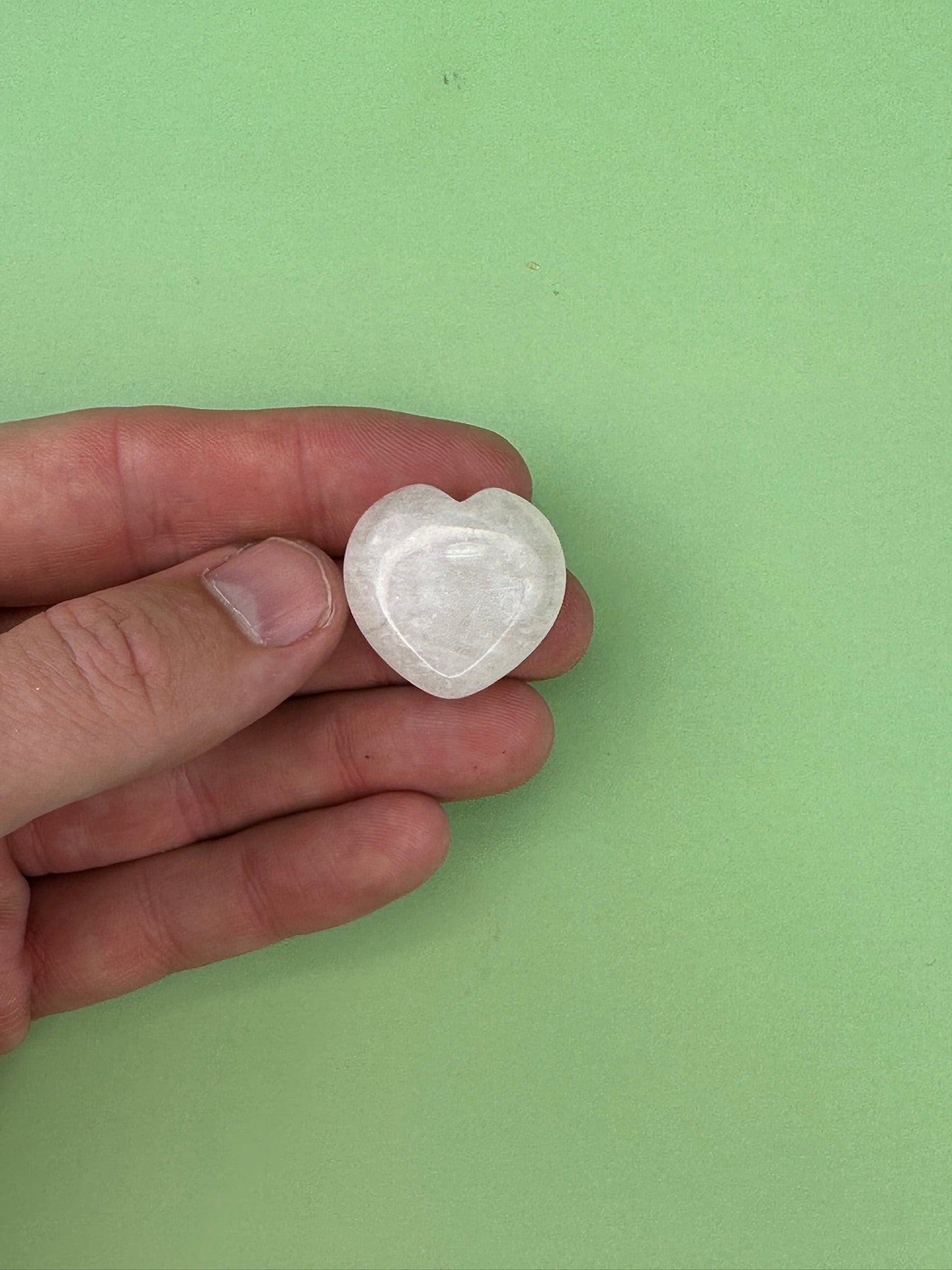 Clear quartz - Mini heart
