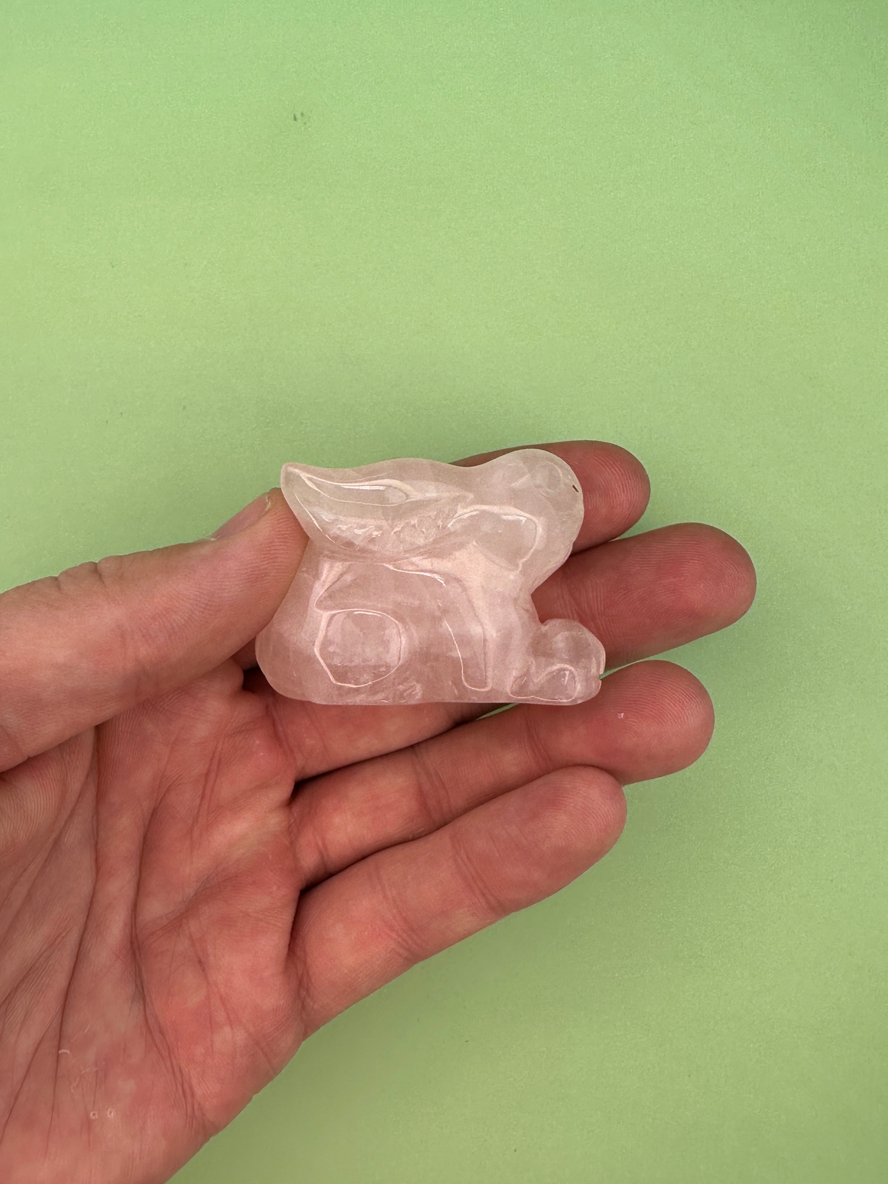 Rose quartz - Rabbit
