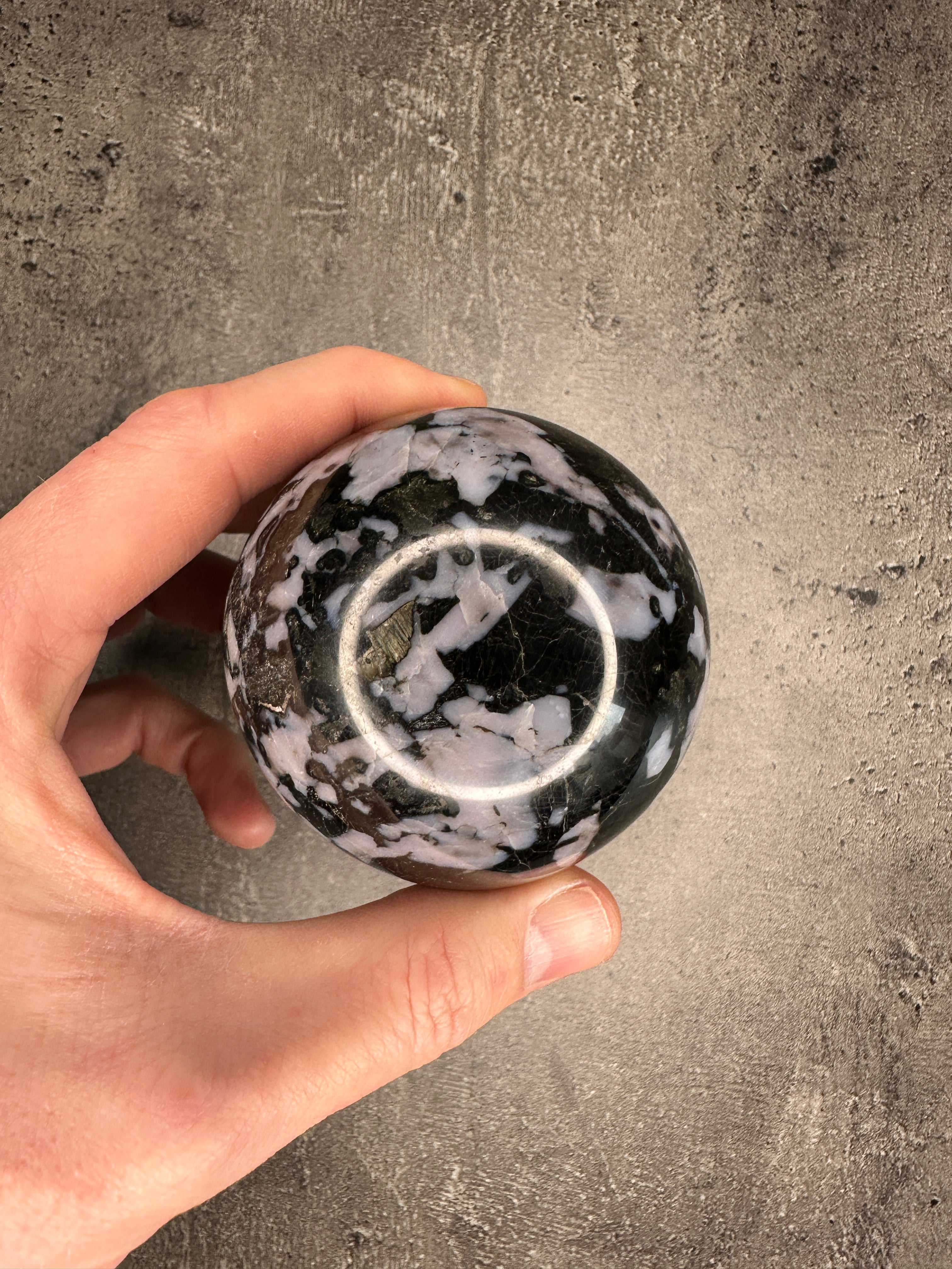 Indigo gabbro - XL Sphere