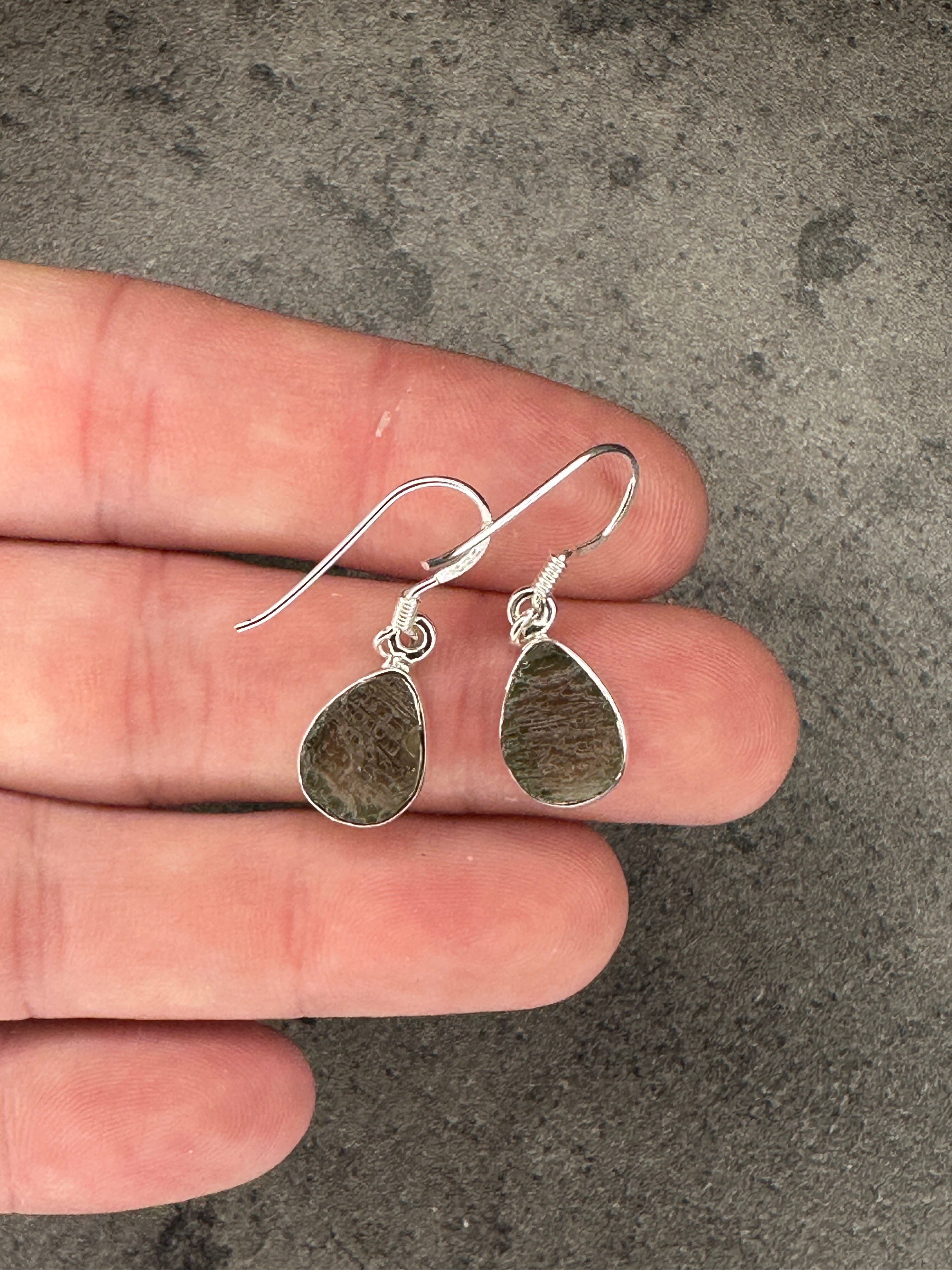 Moldavite - Earrings
