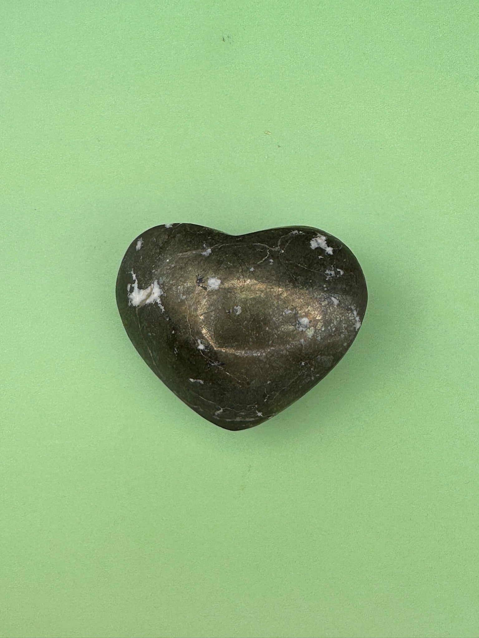 Chalcopyrite - Large heart