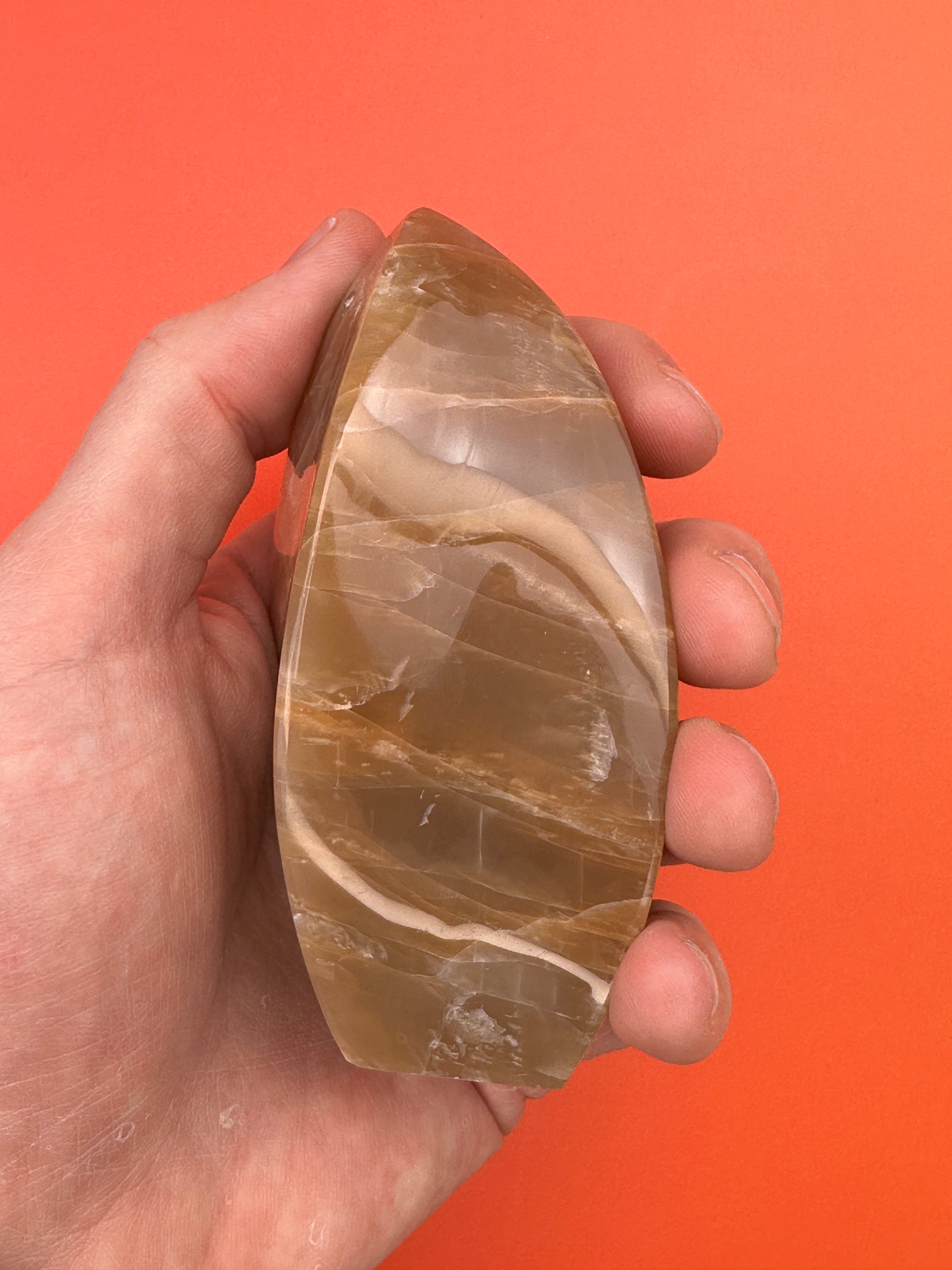 Peach moonstone - Flame