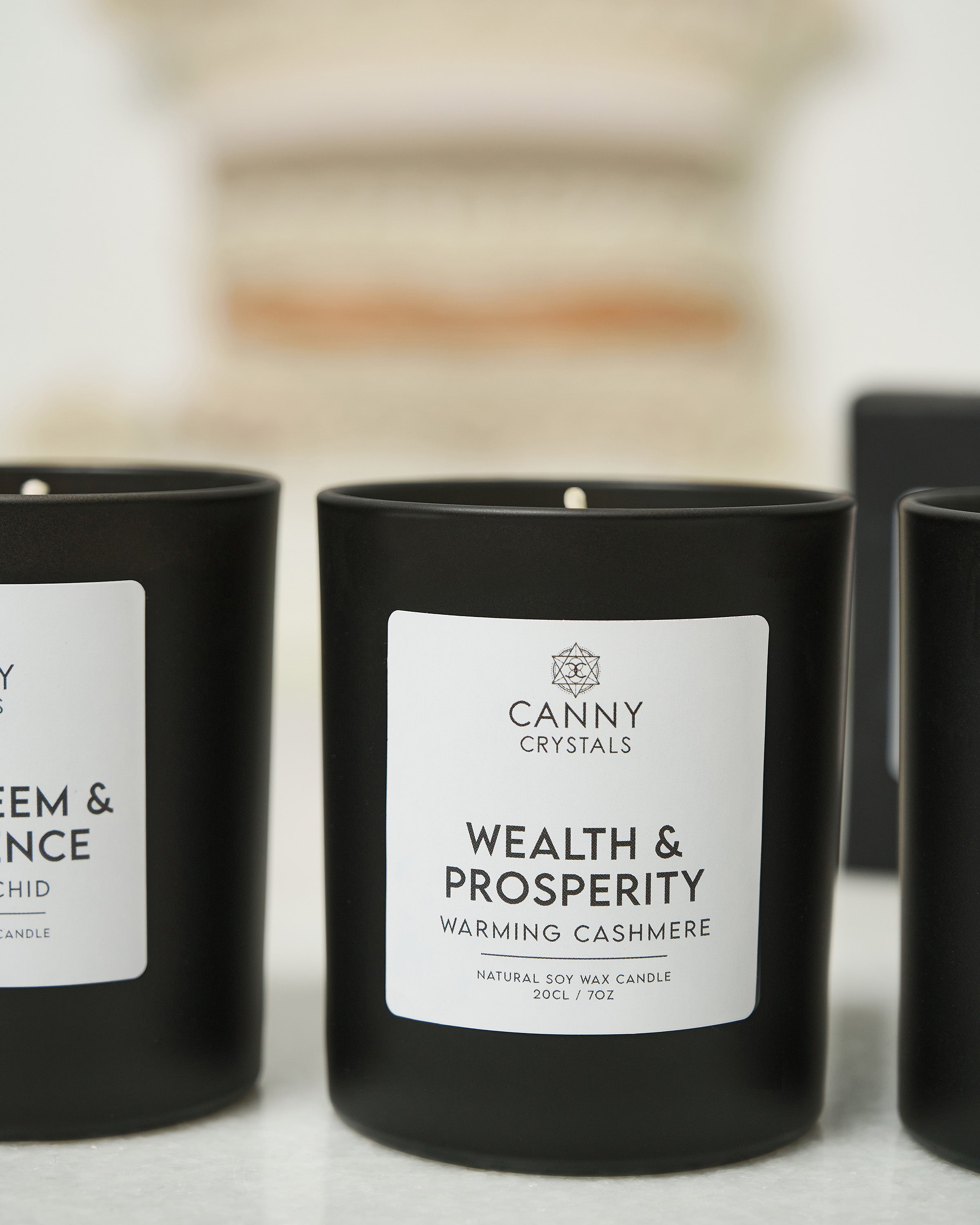 Affirmation candle - Wealth & Prosperity