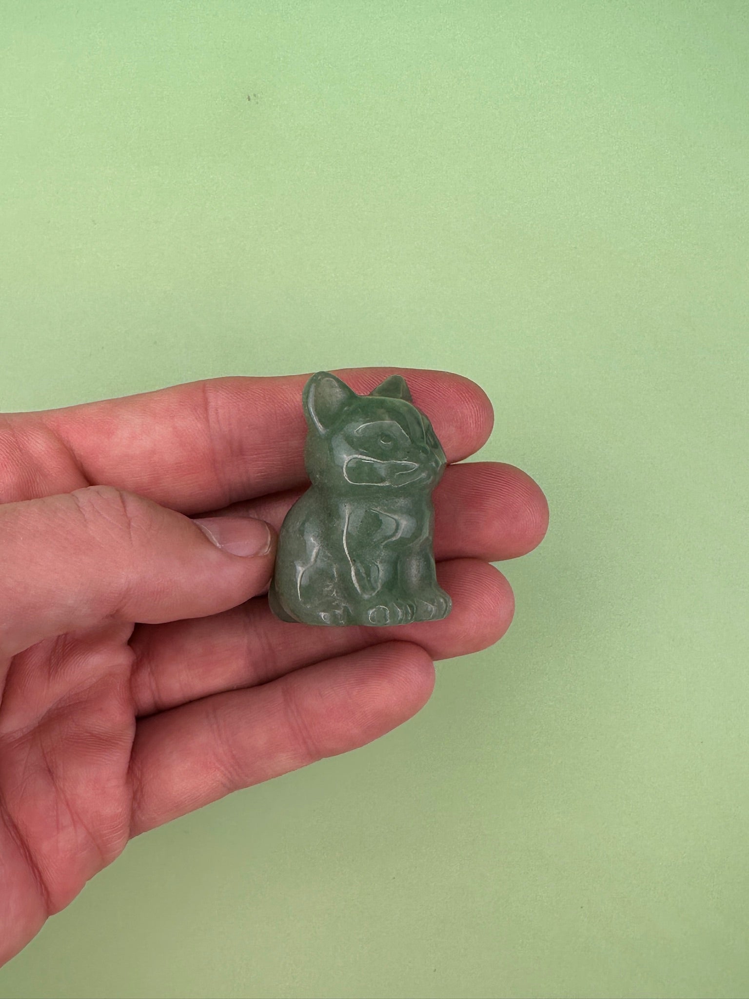 Green aventurine - Cat