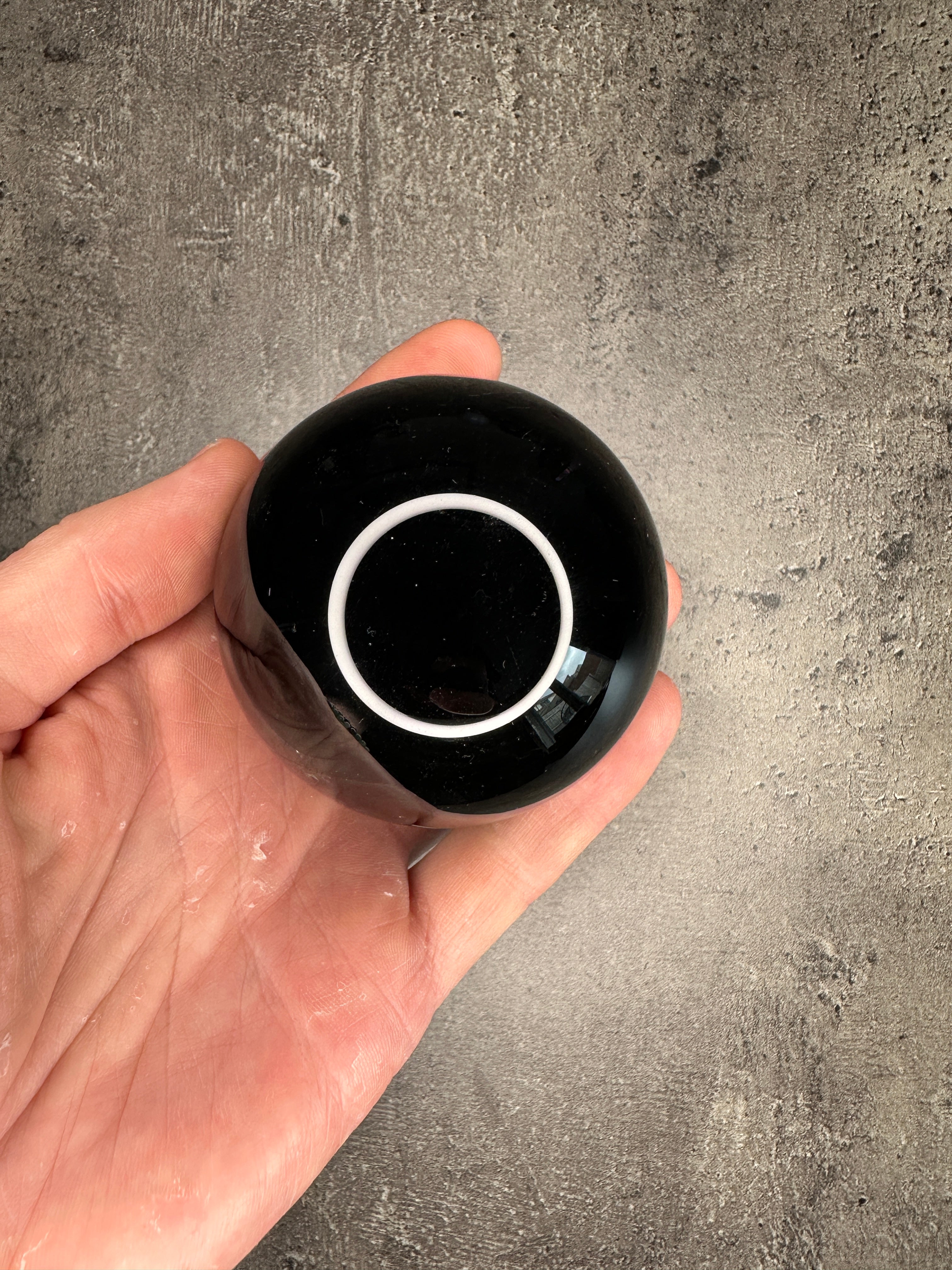 Black obsidian - XL Sphere