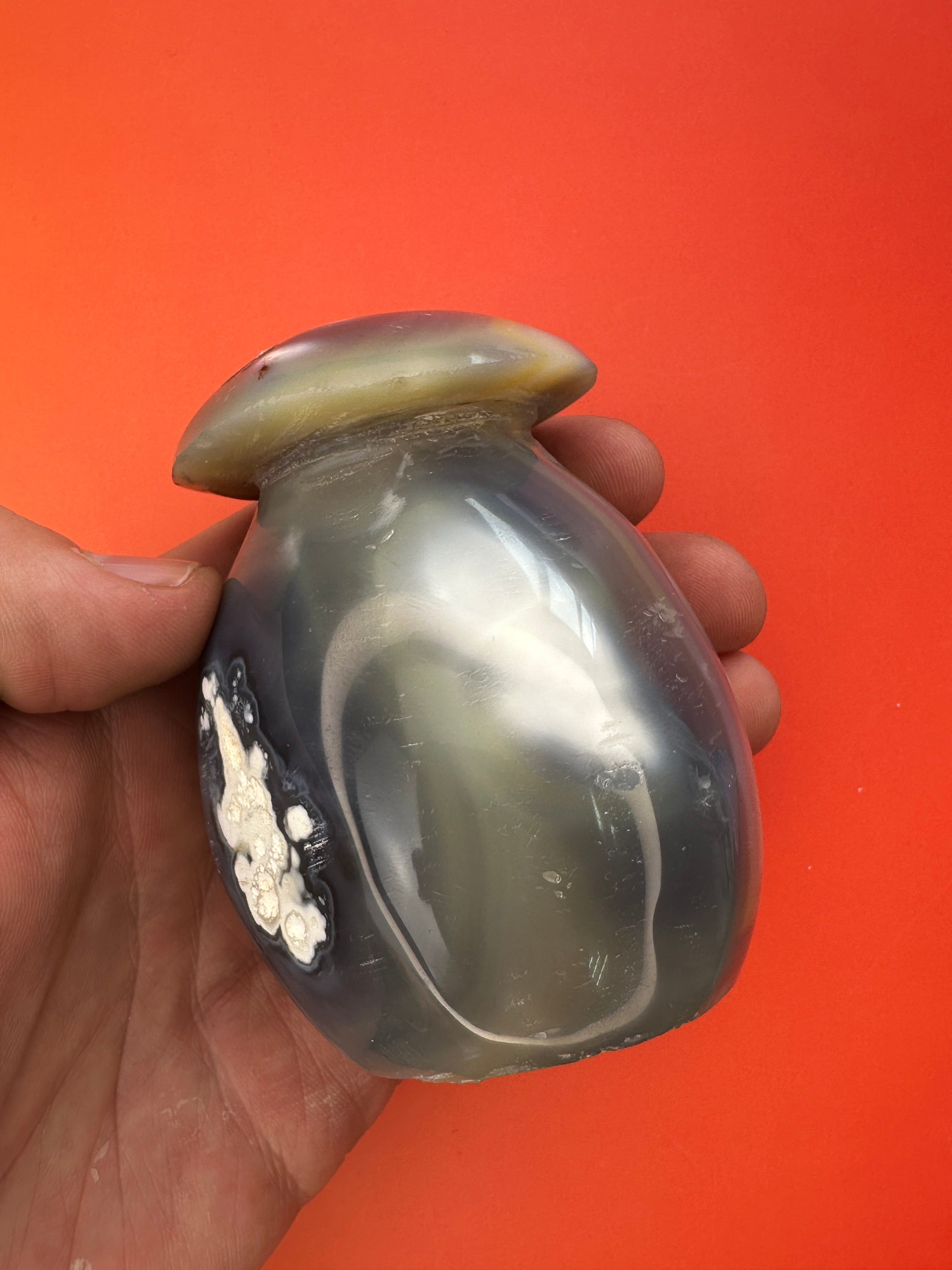 Orca agate - Mushroom free form
