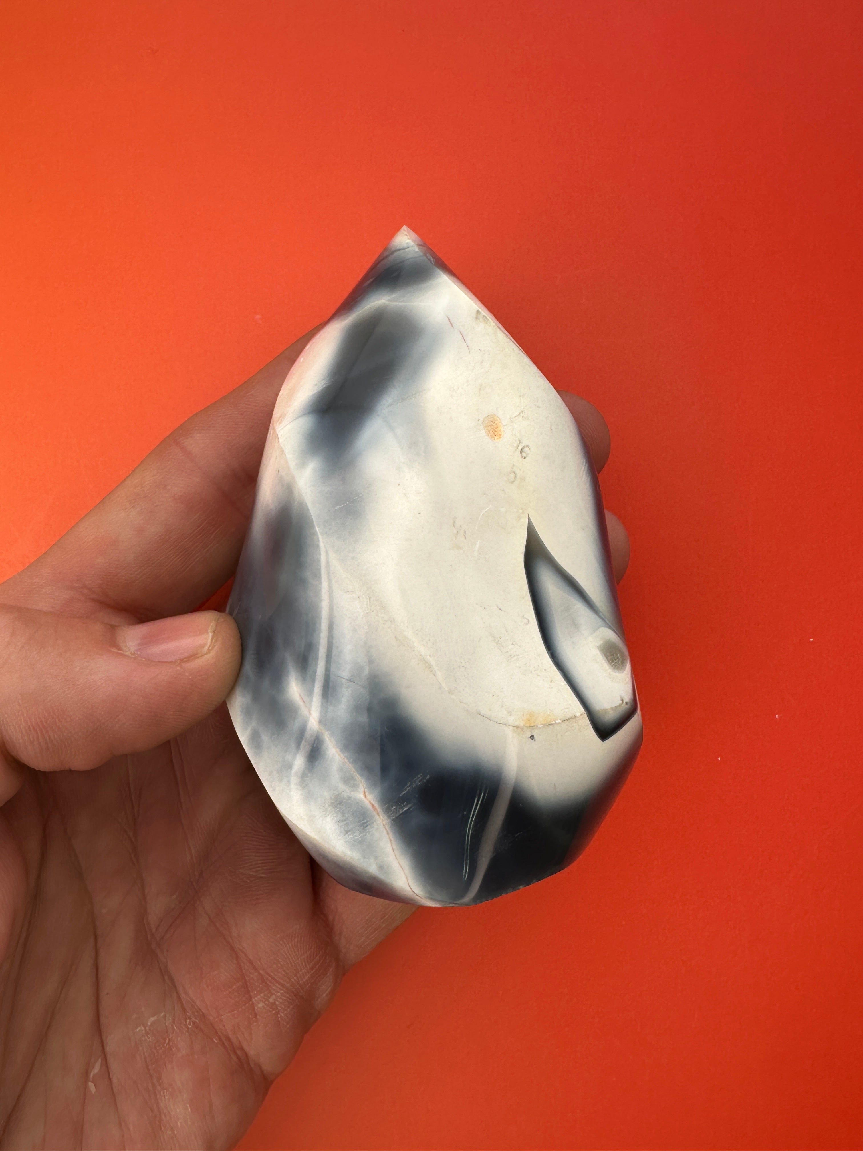 Orca agate - Flame