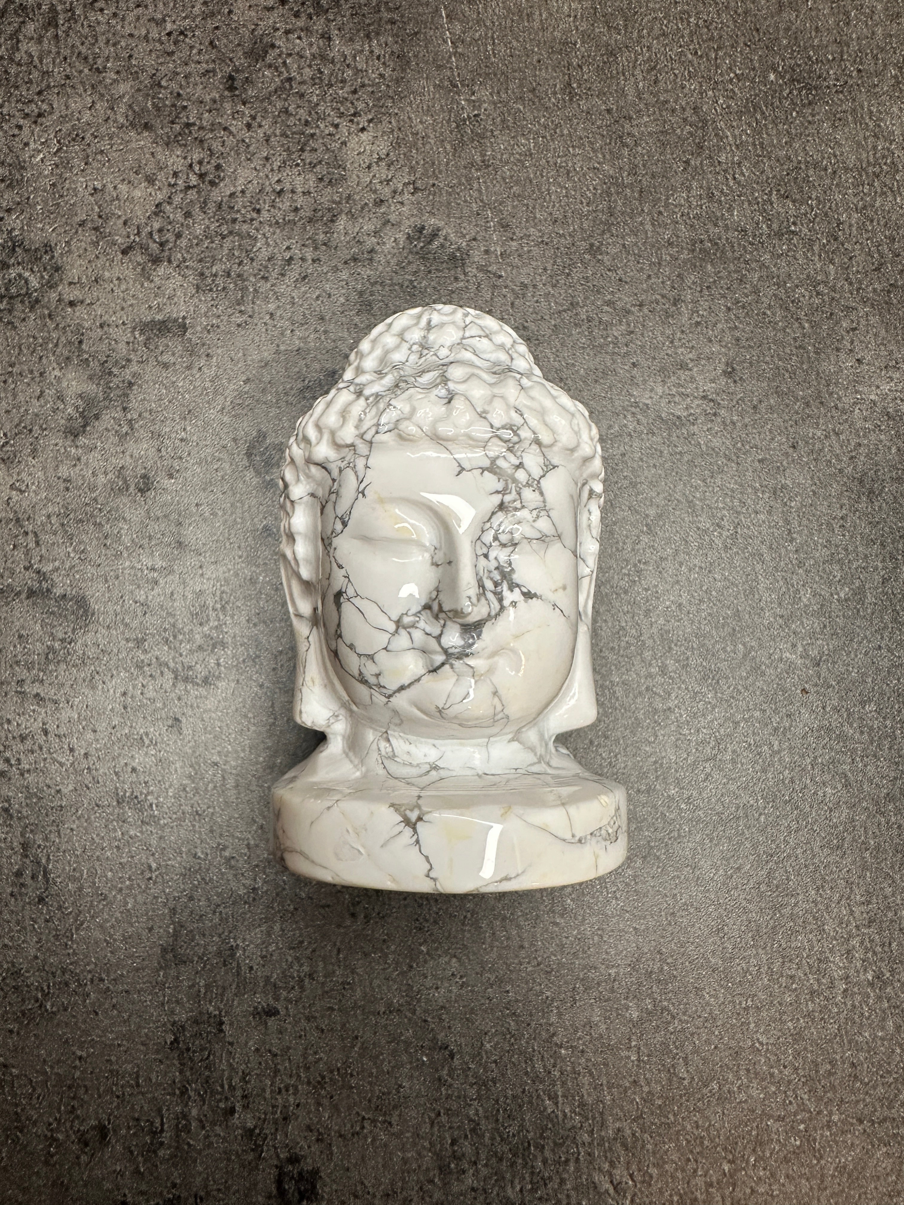 Howlite - Buddha head