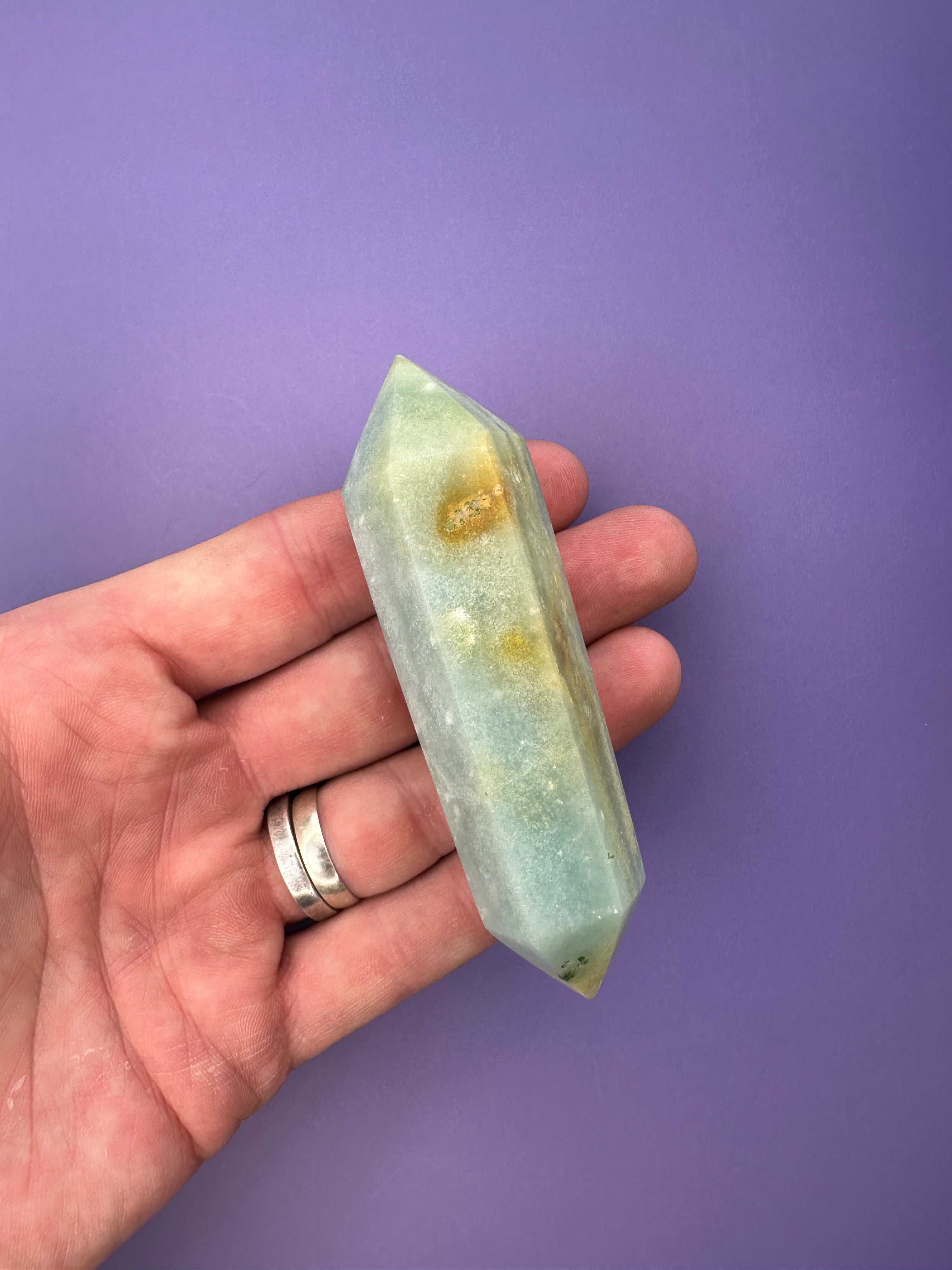 Amazonite - Double terminated point