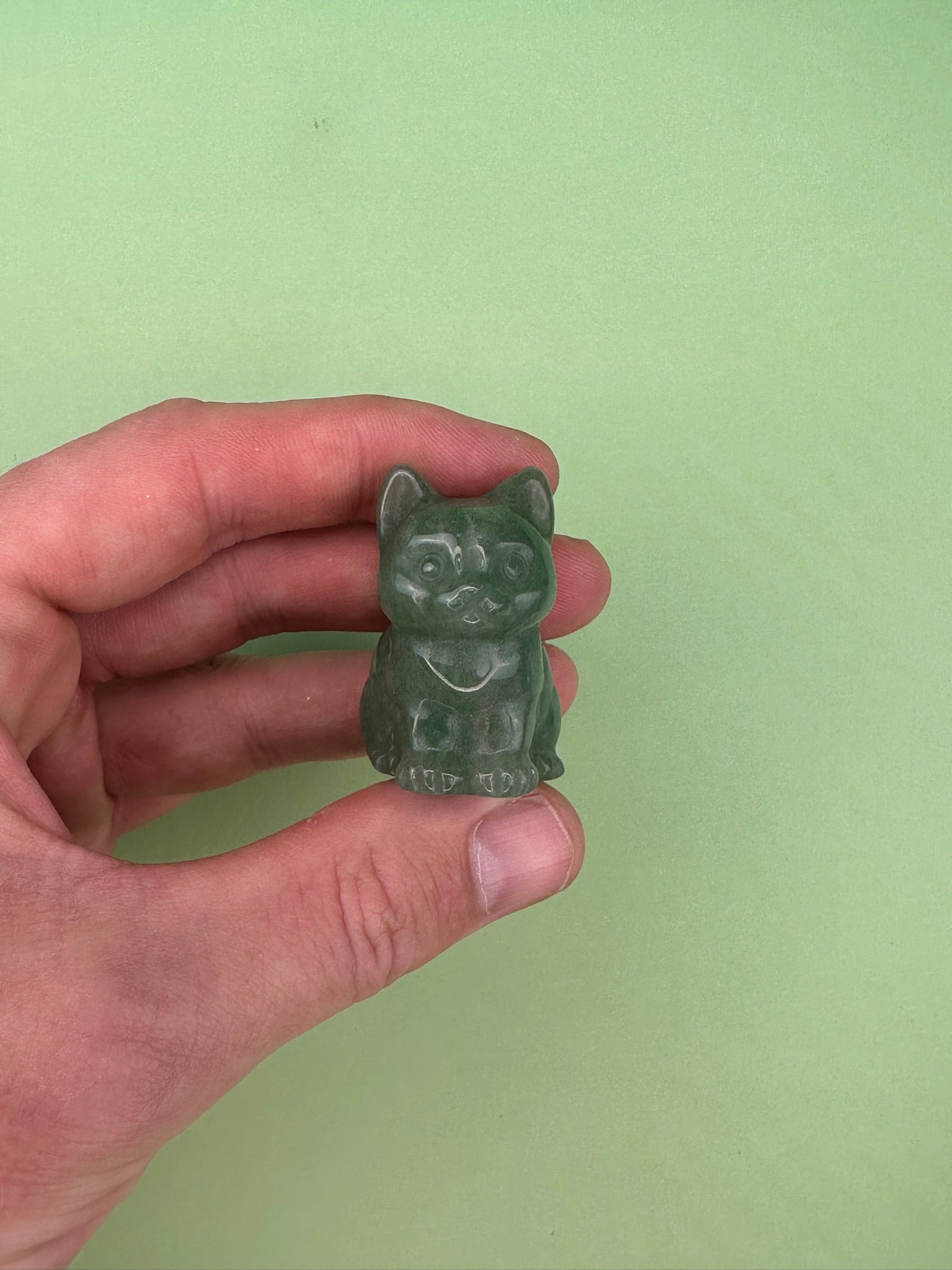 Green aventurine - Cat