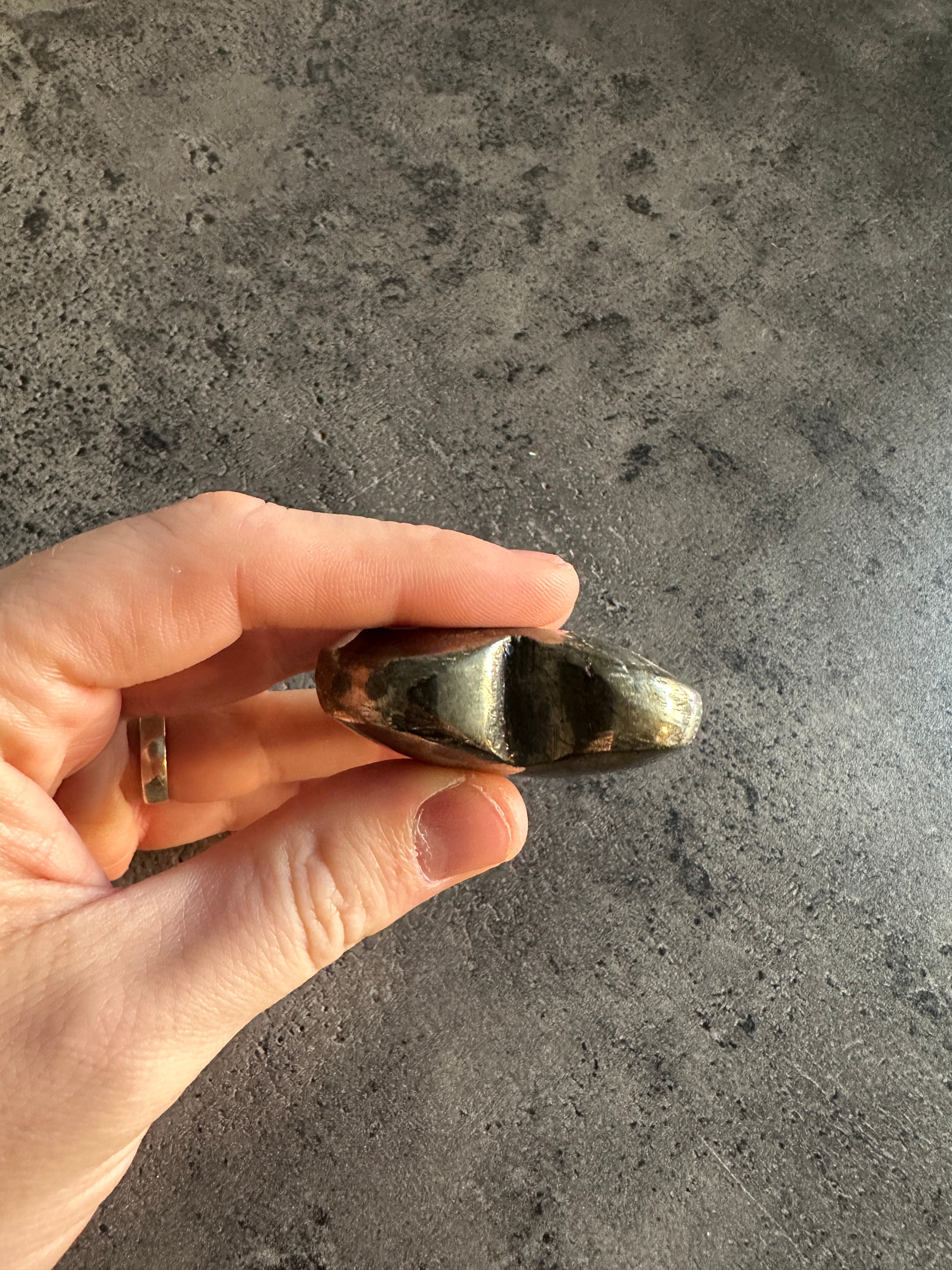 Pyrite - Large heart