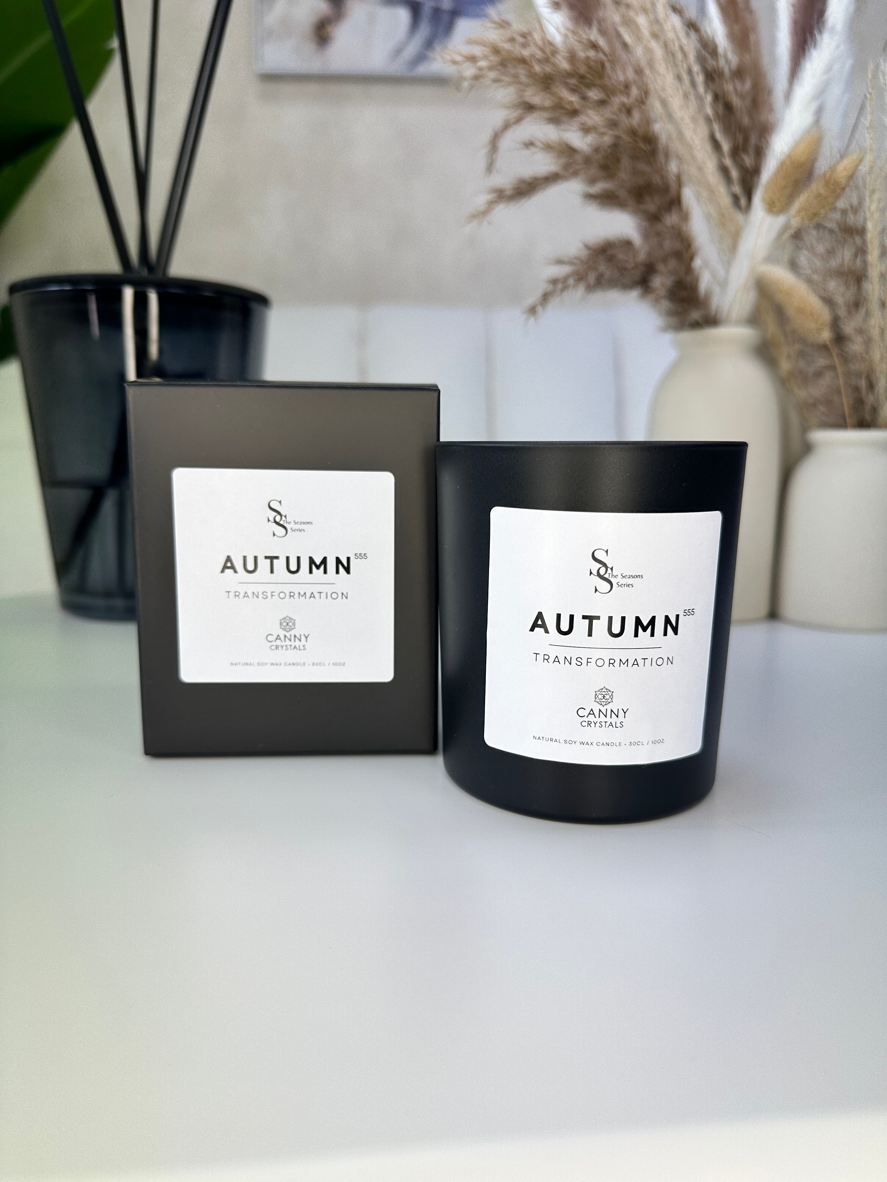Autumn candle - Transformation 555 - Seasons Series