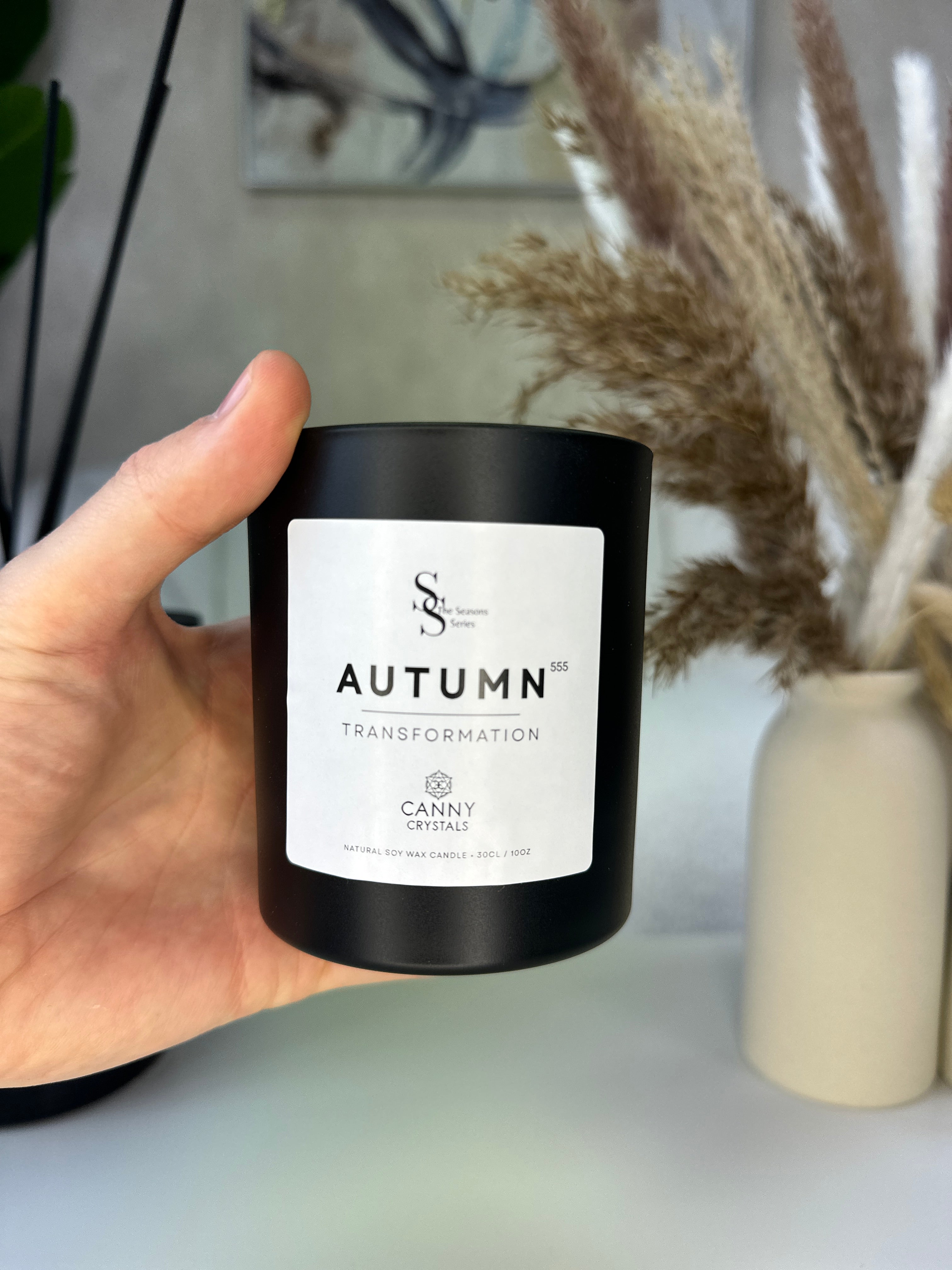 Autumn candle - Transformation 555 - Seasons Series