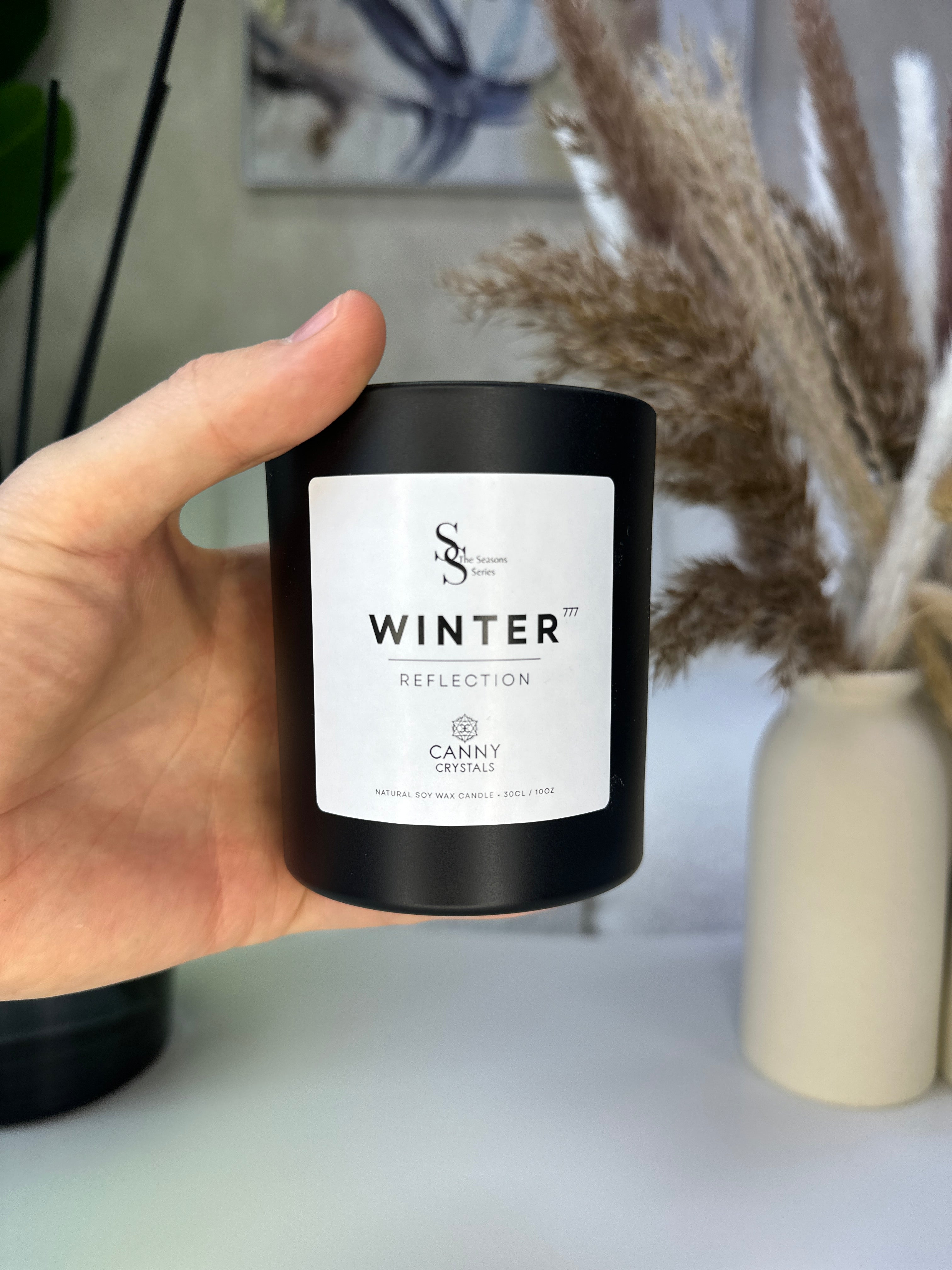 Winter candle - Reflection 777 - Seasons Series