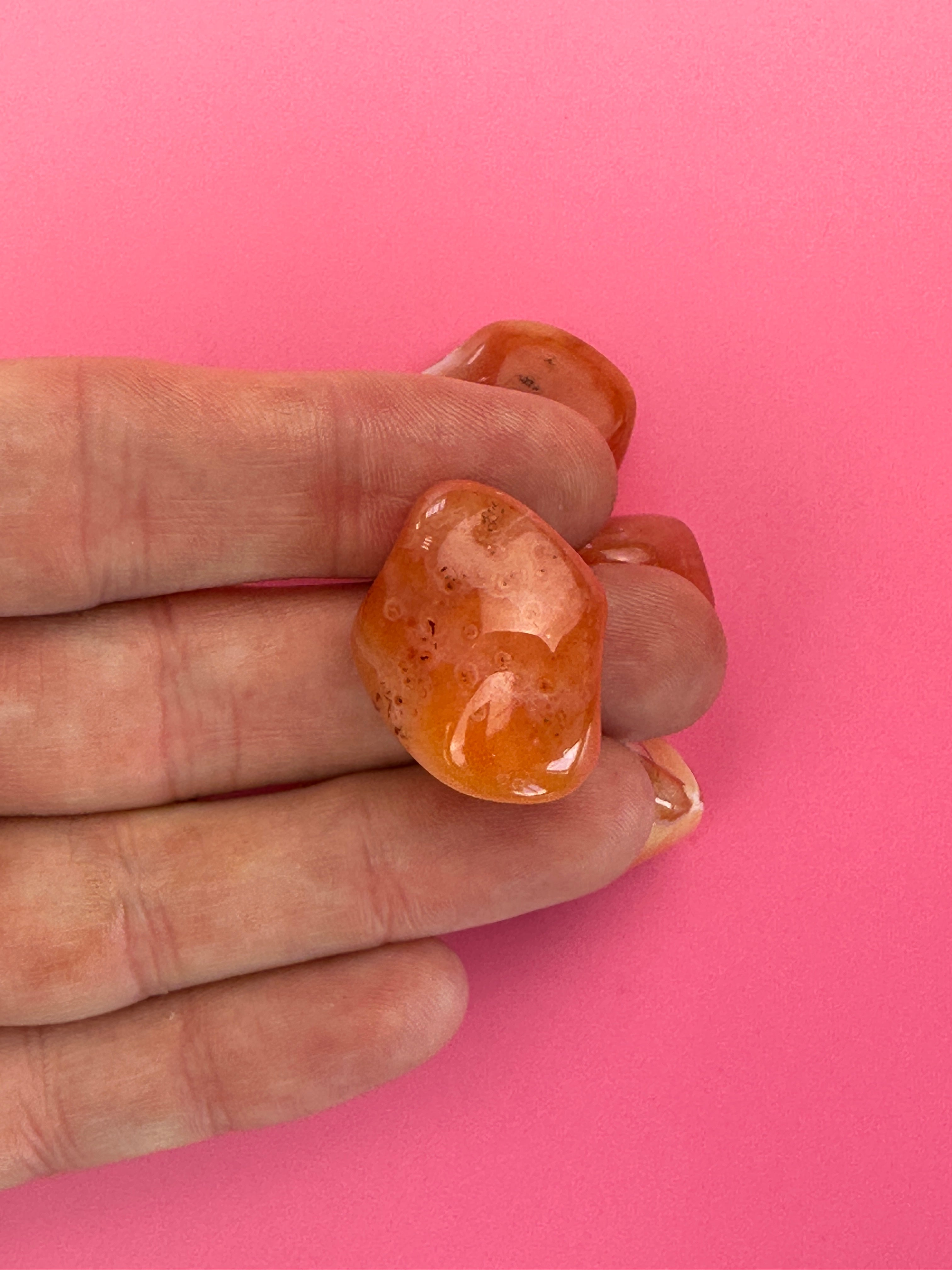 Carnelian - Tumblestone - Small