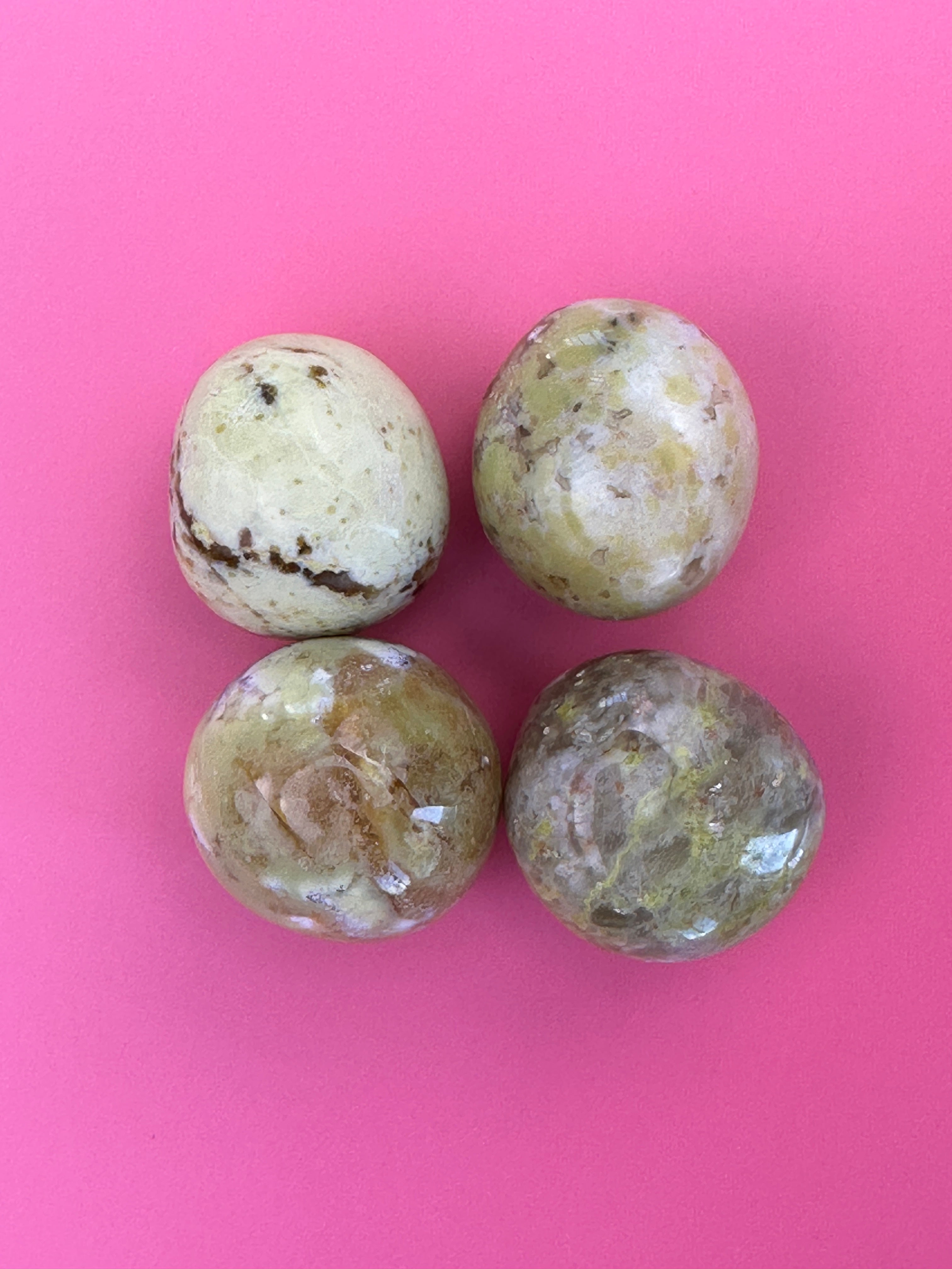 Green opal - Tumblestone