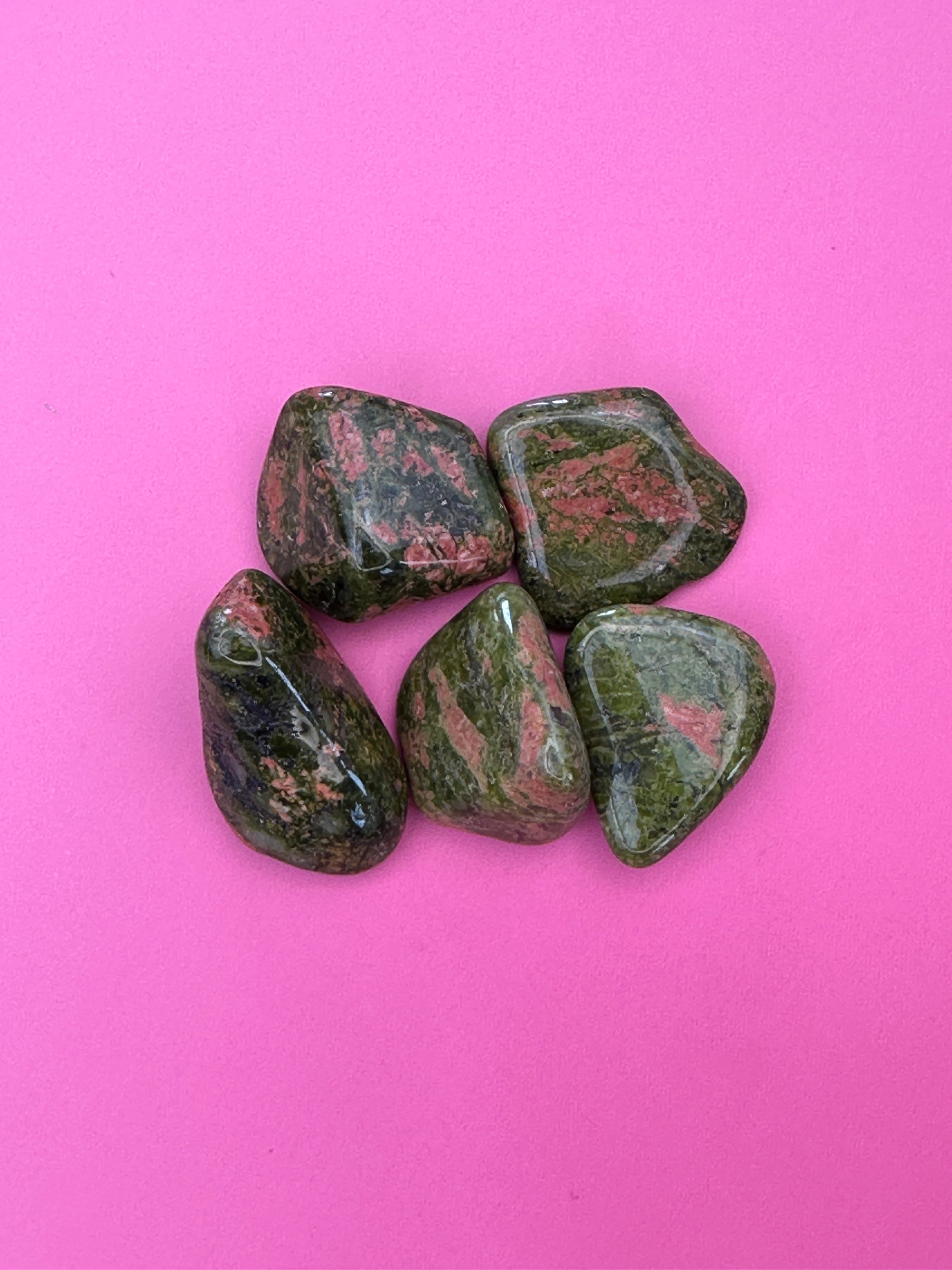 Unakite - Tumblestone