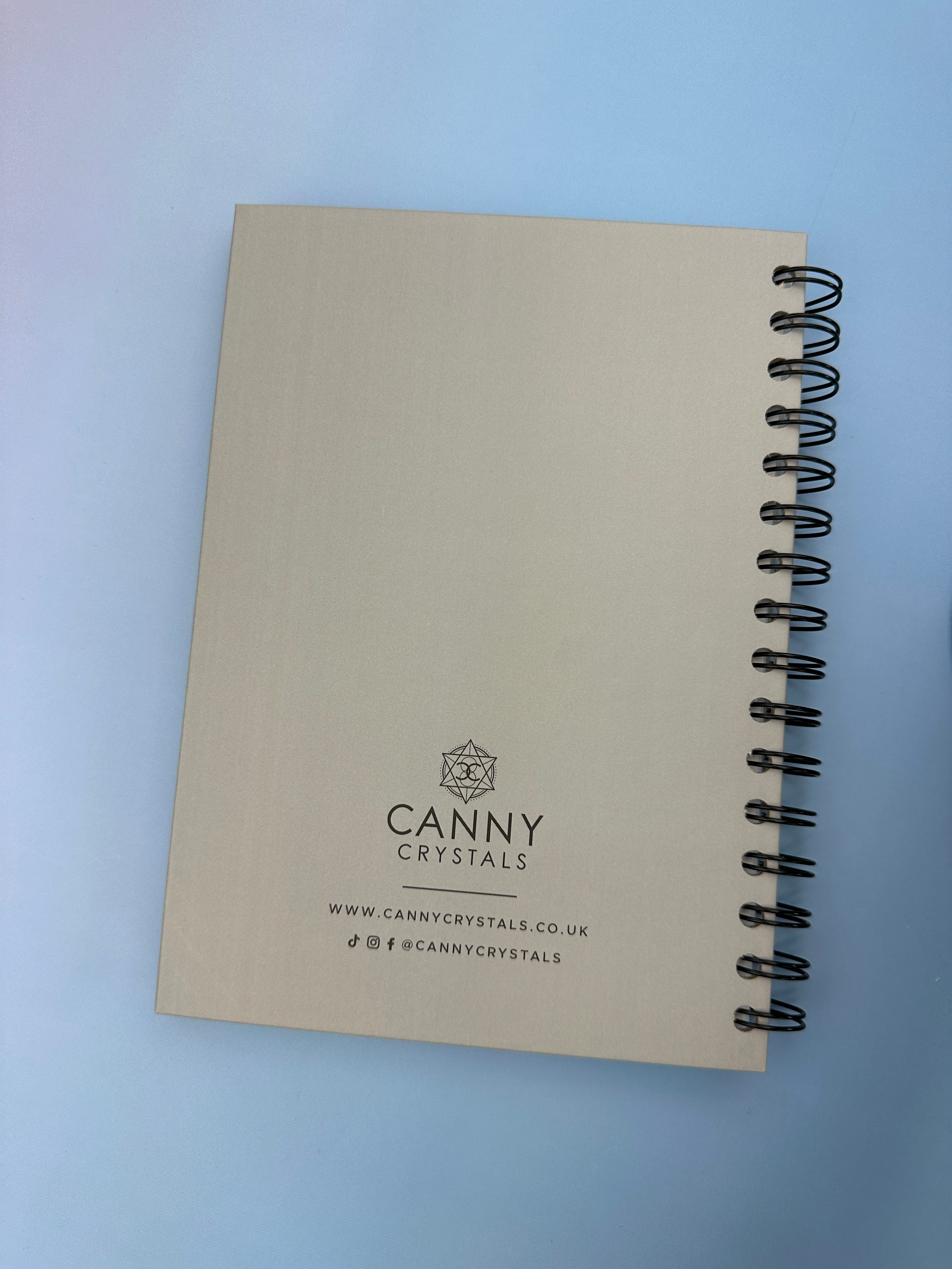 Wellbeing journal - Hardback, A5 (+ FREE CRYSTAL!)
