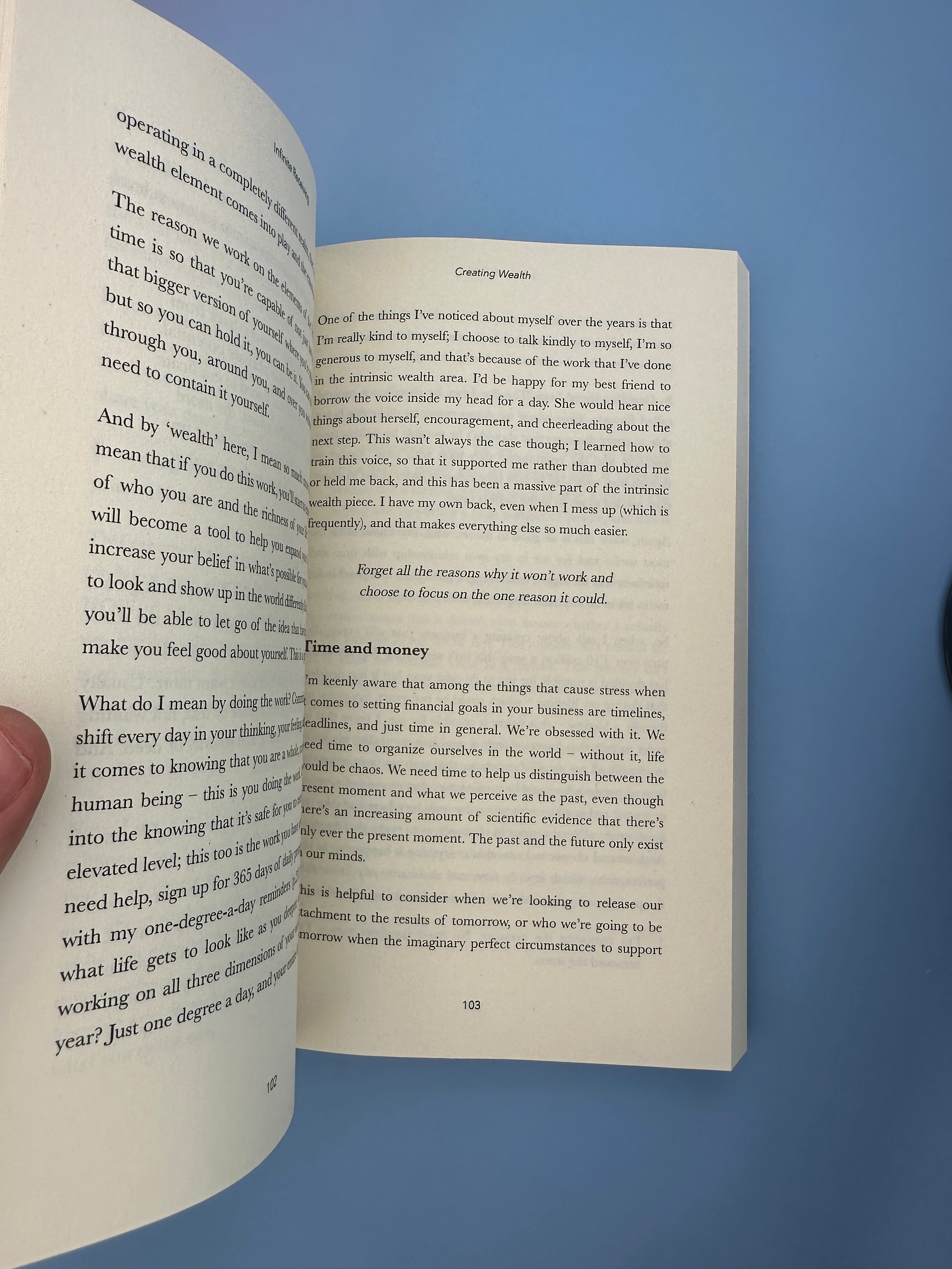 Infinite Receiving, Suzy Ashworth