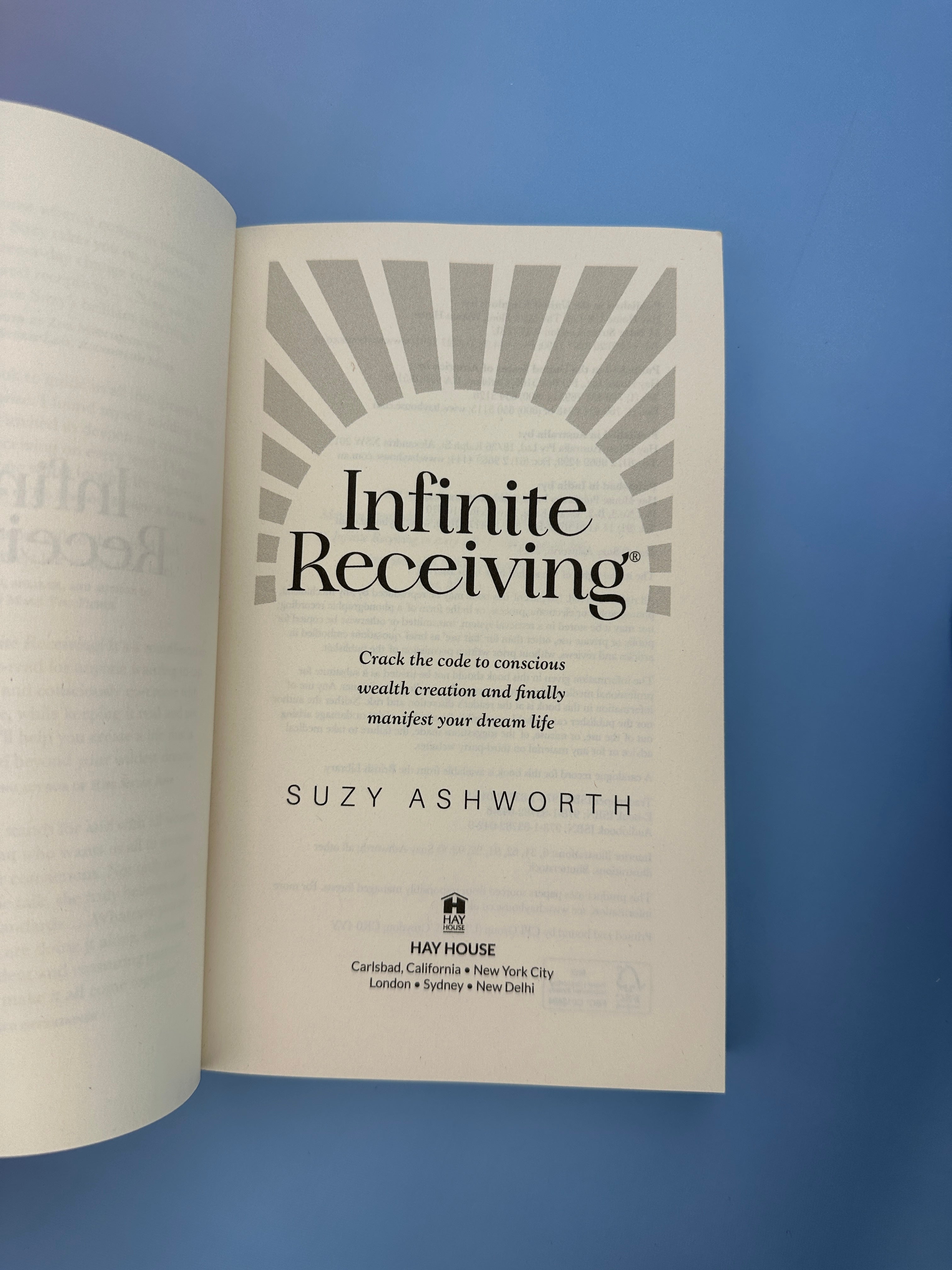 Infinite Receiving, Suzy Ashworth