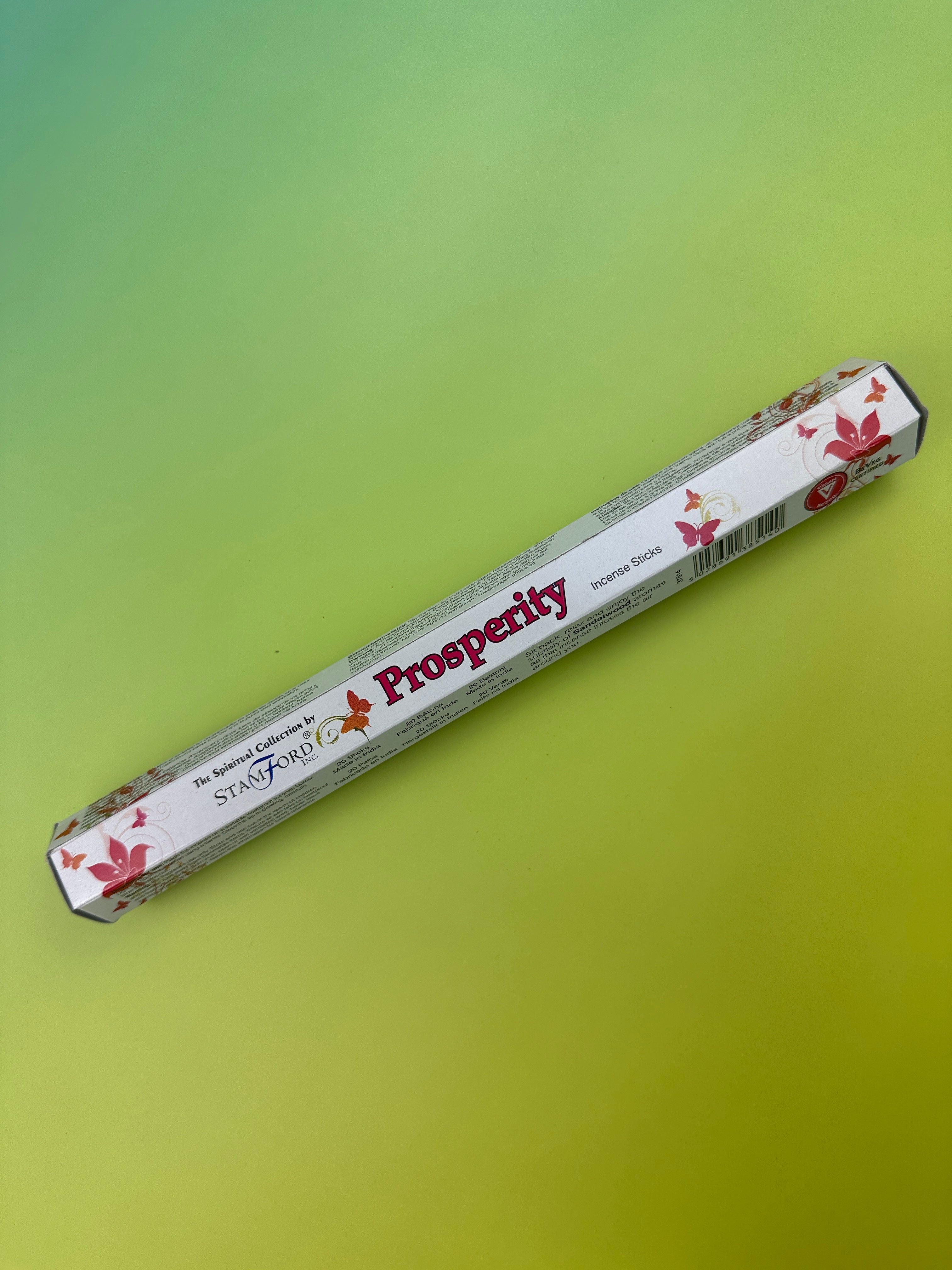 Prosperity incense sticks