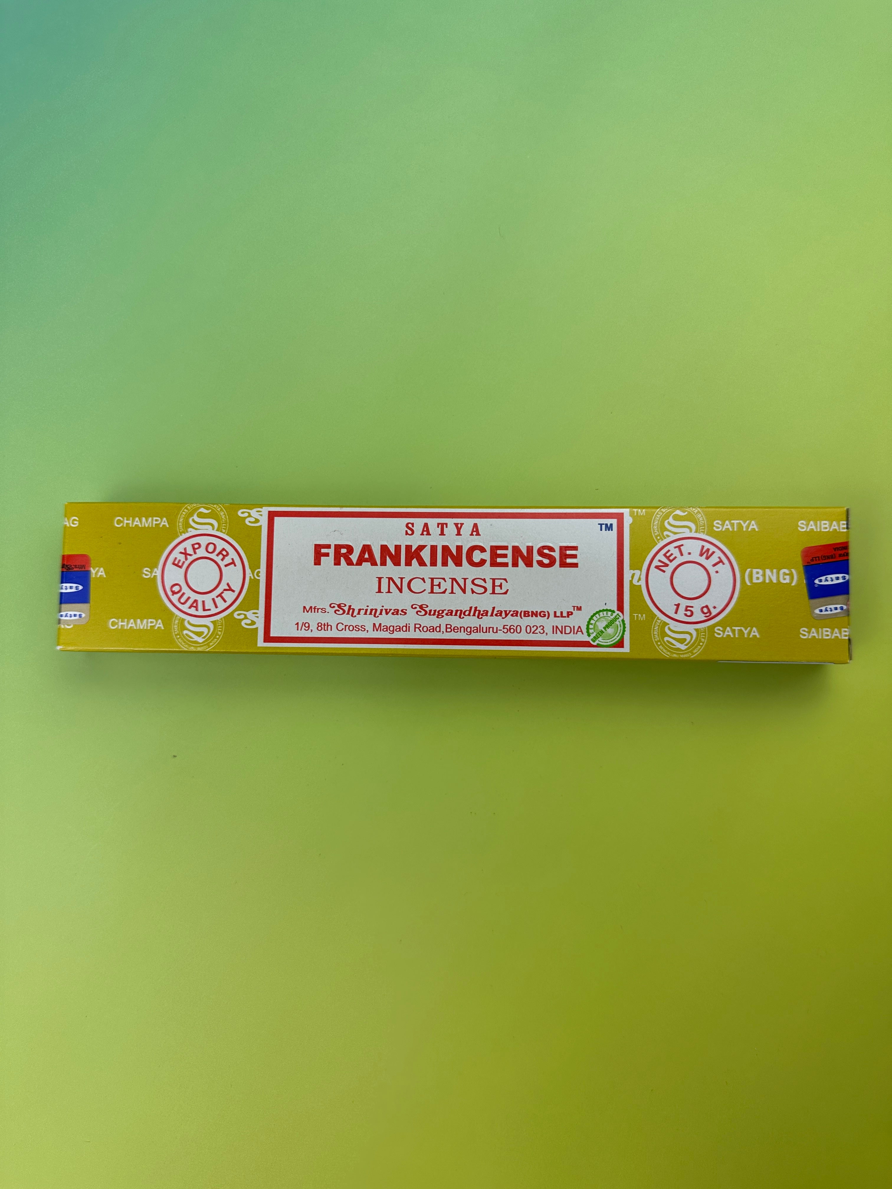 Frankincense, satya incense sticks