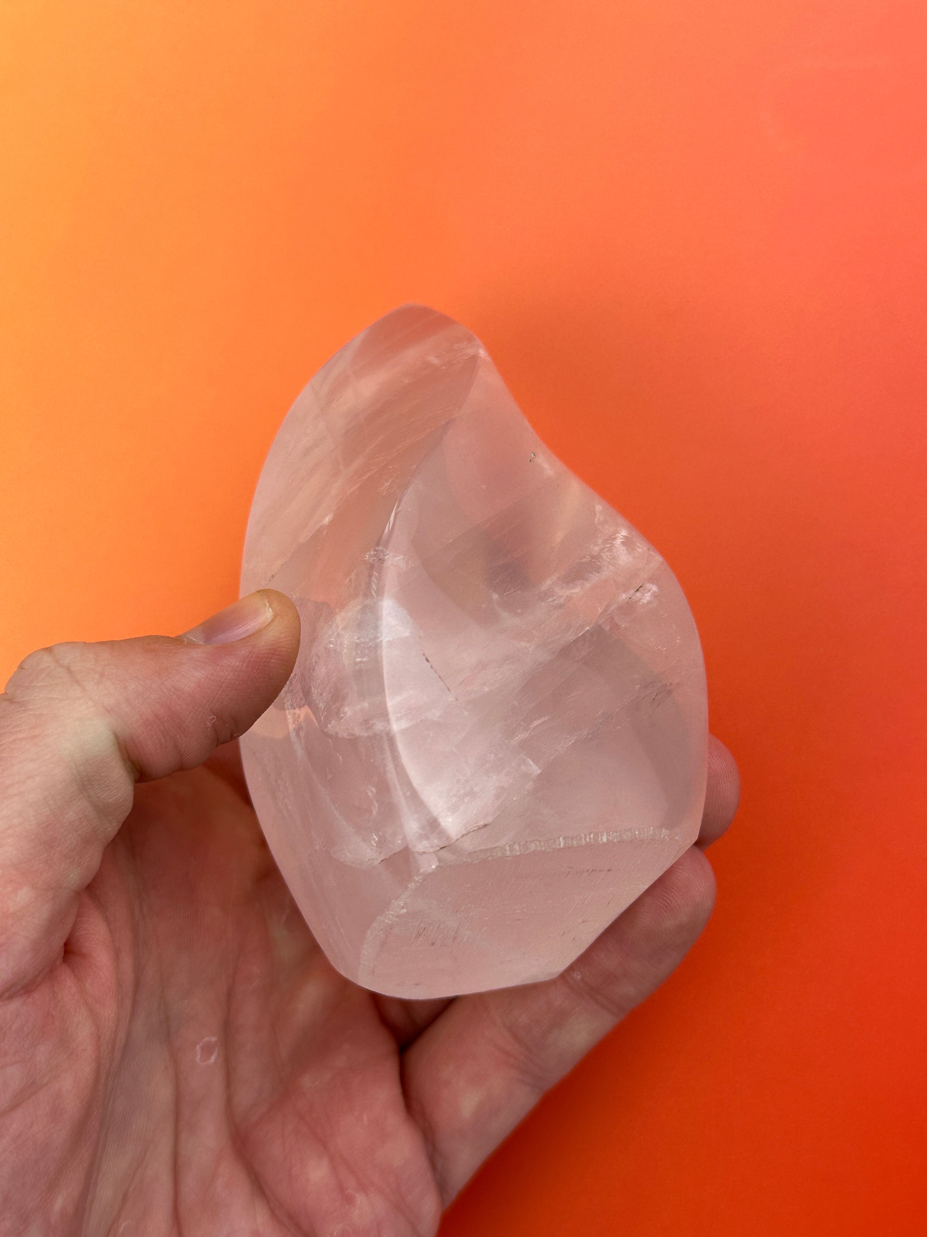 Rose quartz - Flame